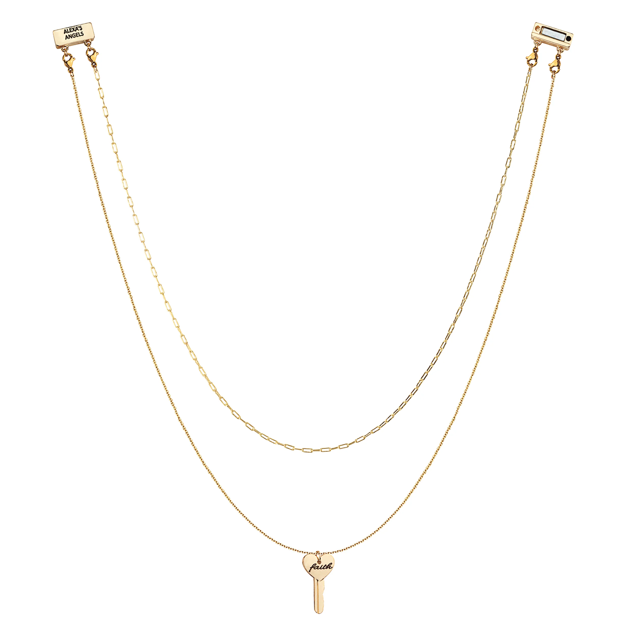 Alexa's Angels Two-in-One Faith Key Necklace - Image 4