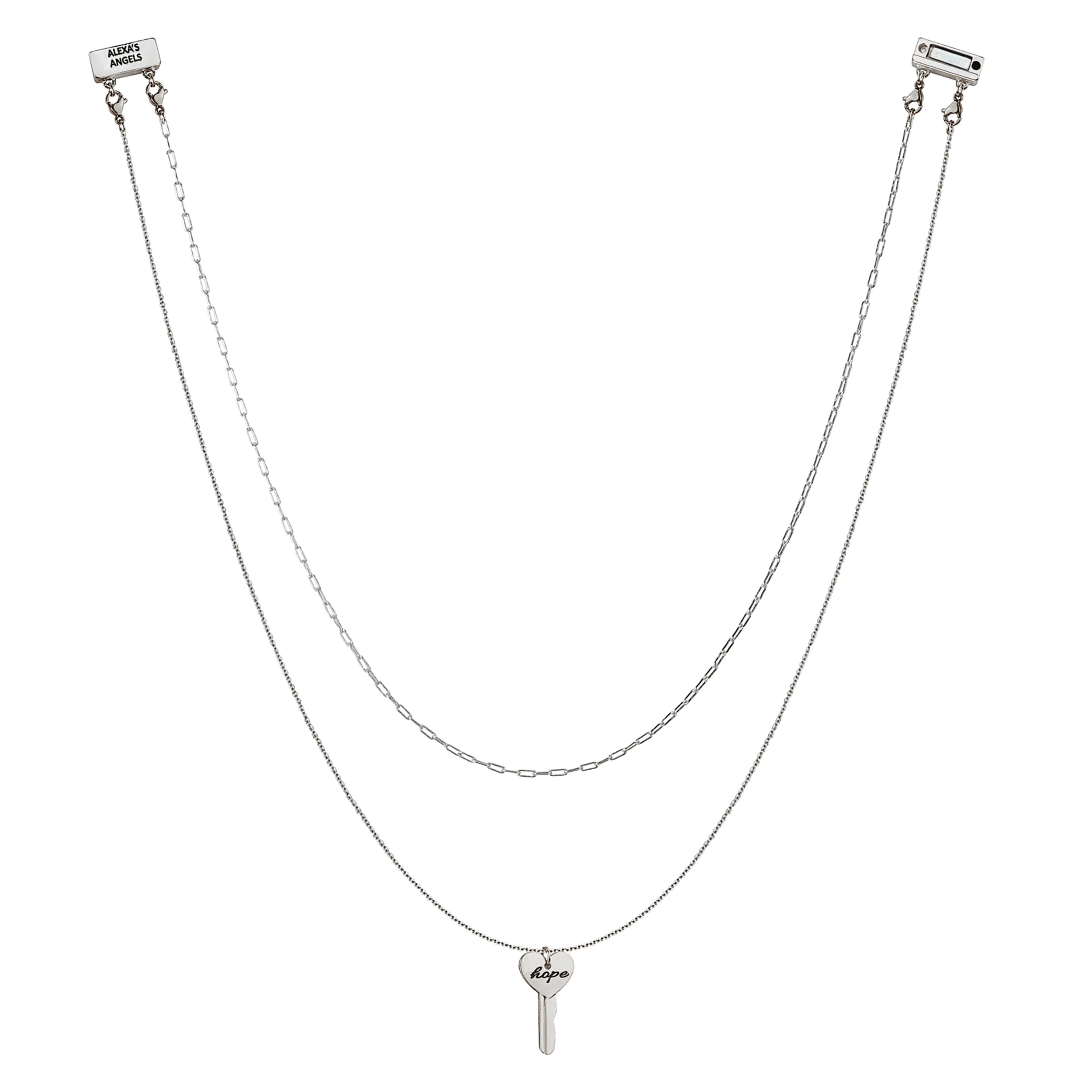 Alexa's Angels Two-in-One Hope Key Necklace - Image 2