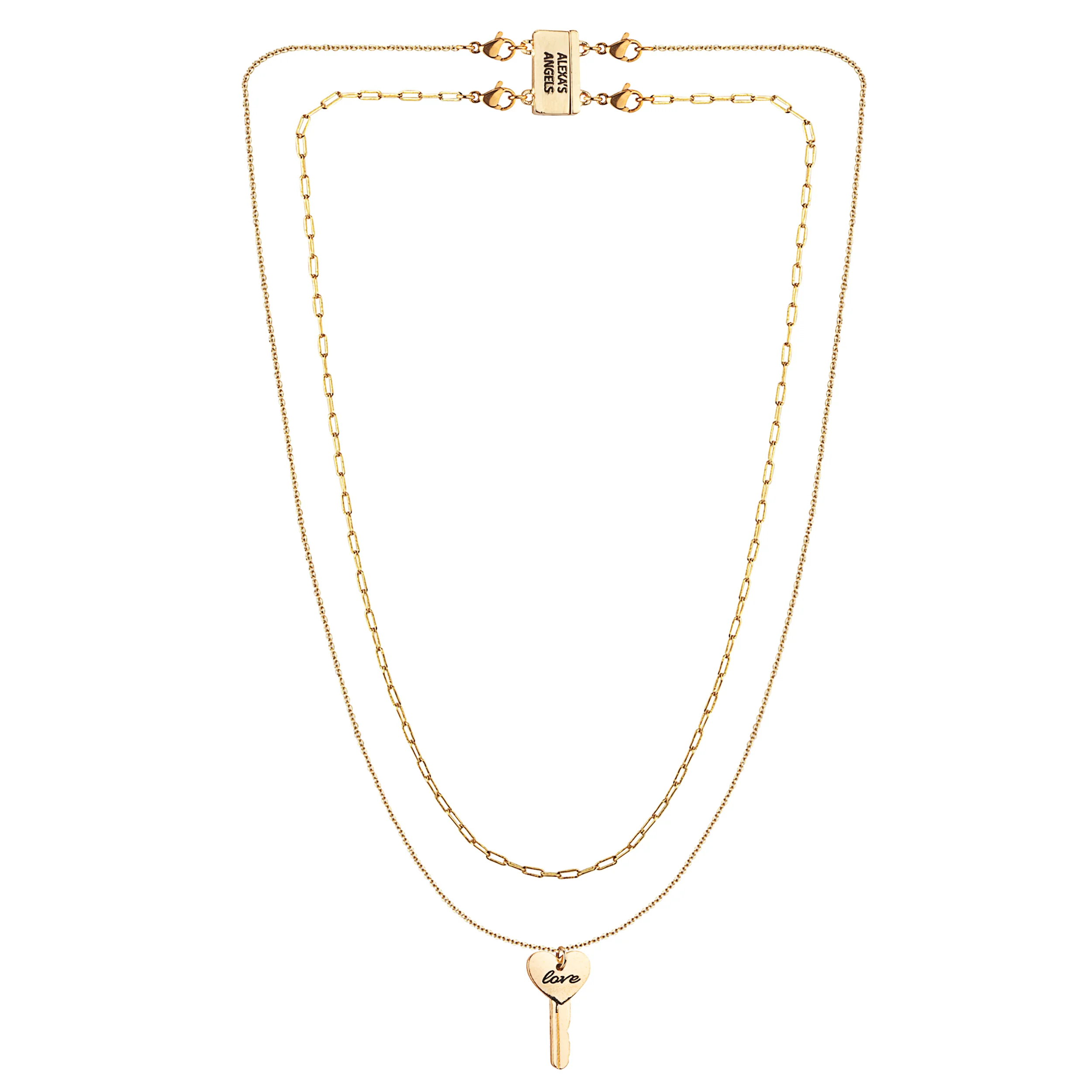 Alexa's Angels Two-in-One Love Key Necklace - Image 3