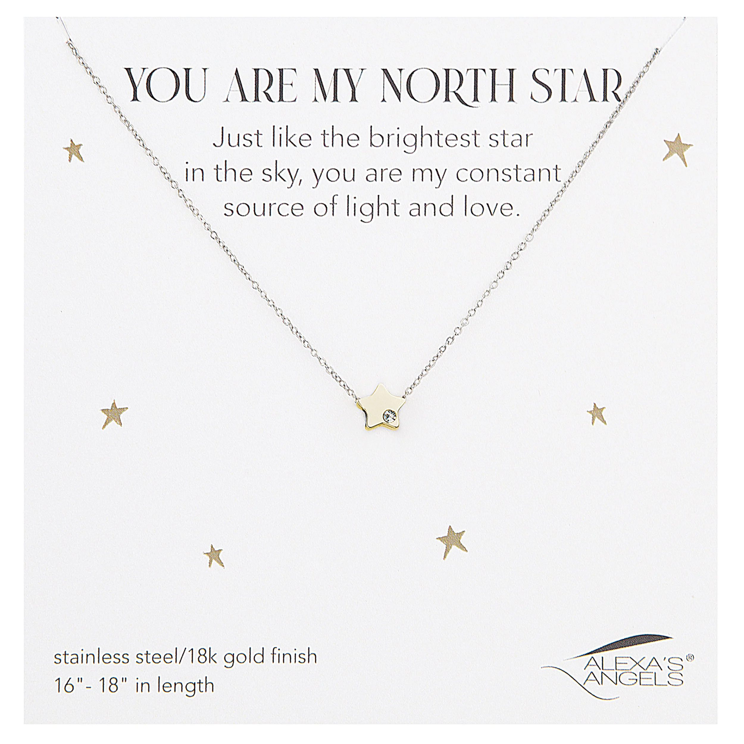 Alexa's Angels You Are An Angel Star Necklace
