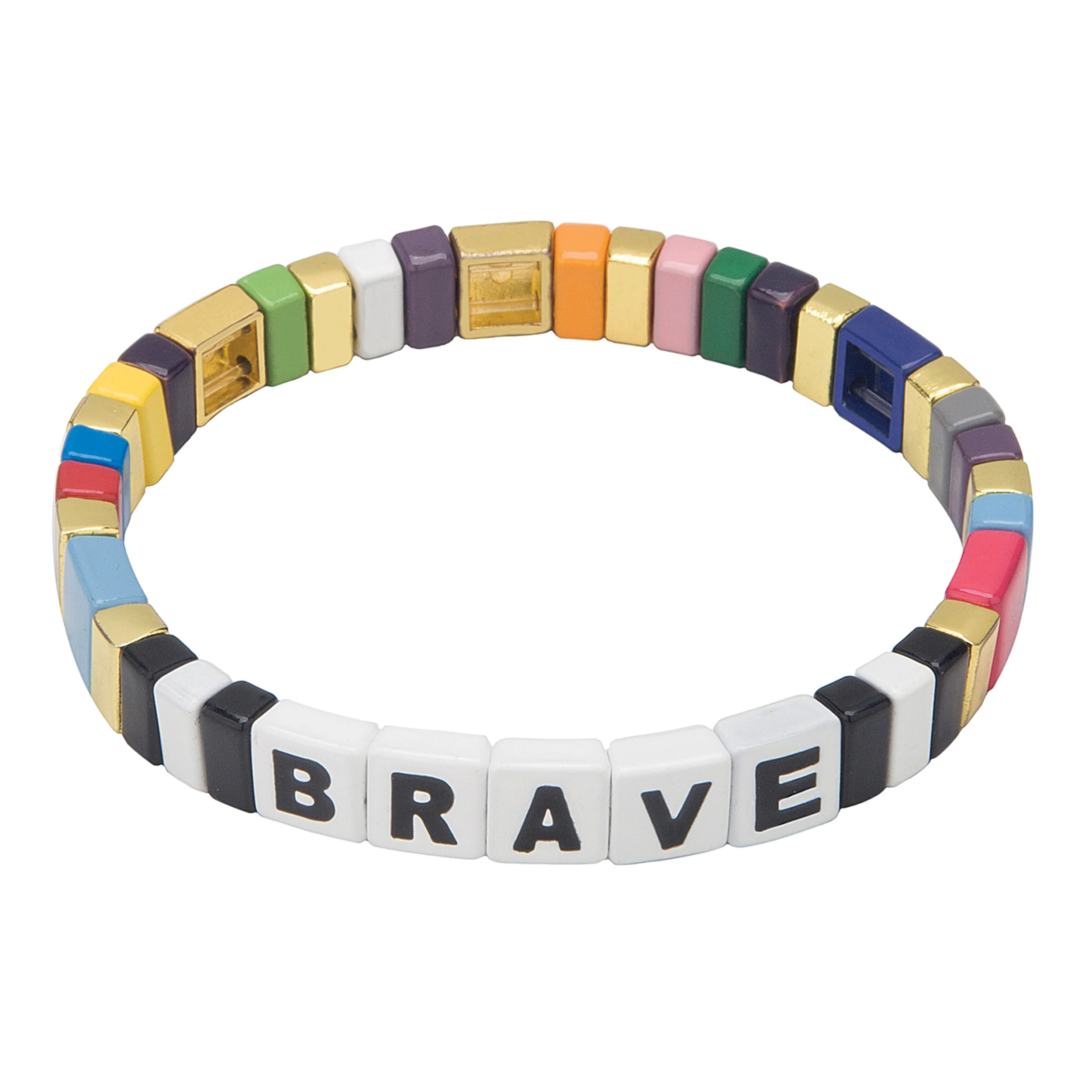 Alexa's Angels Always Brave Tile Bracelet - Image 2