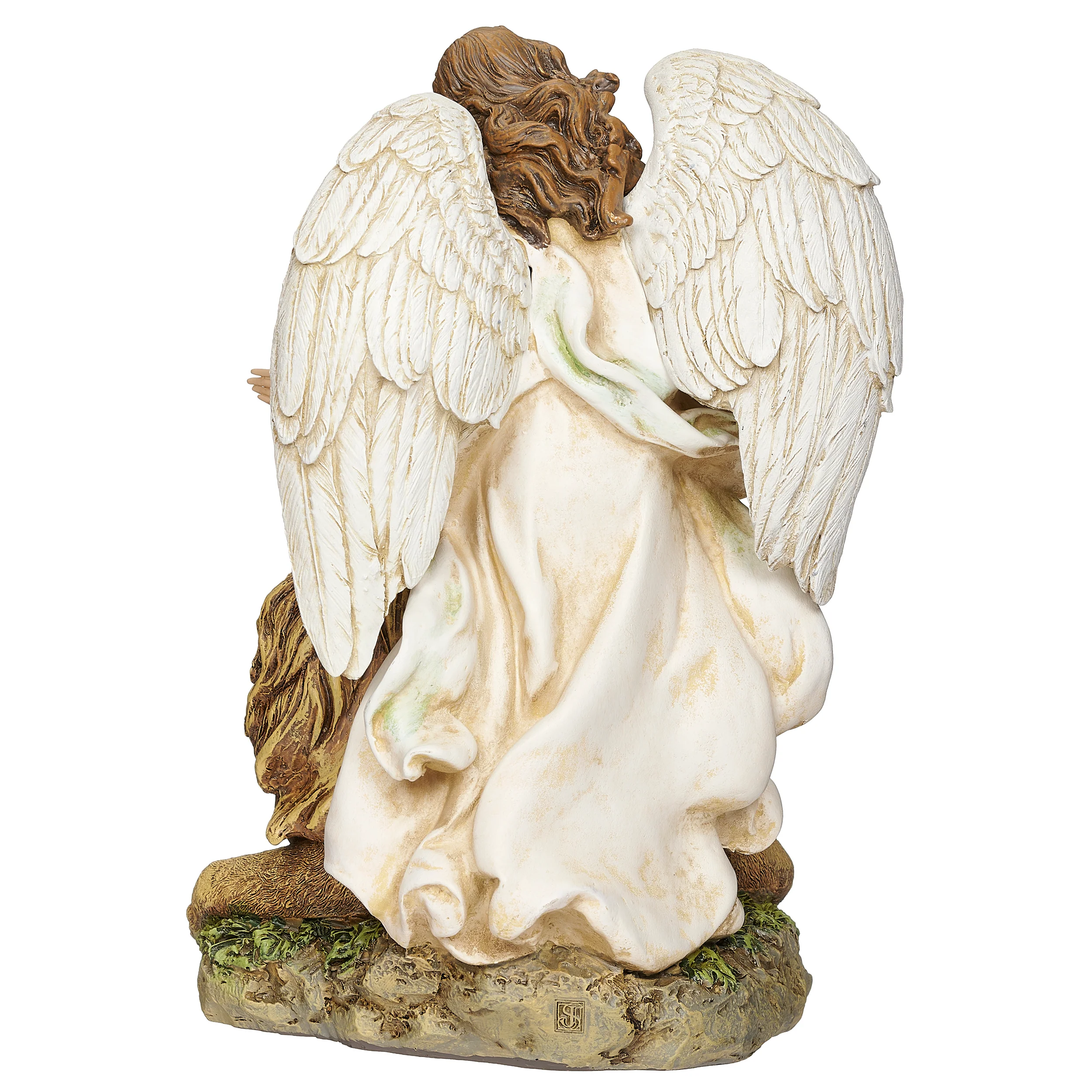 Joseph's Studio Angel with Lion & Lamb Figure – Renaissance Collection - Image 4