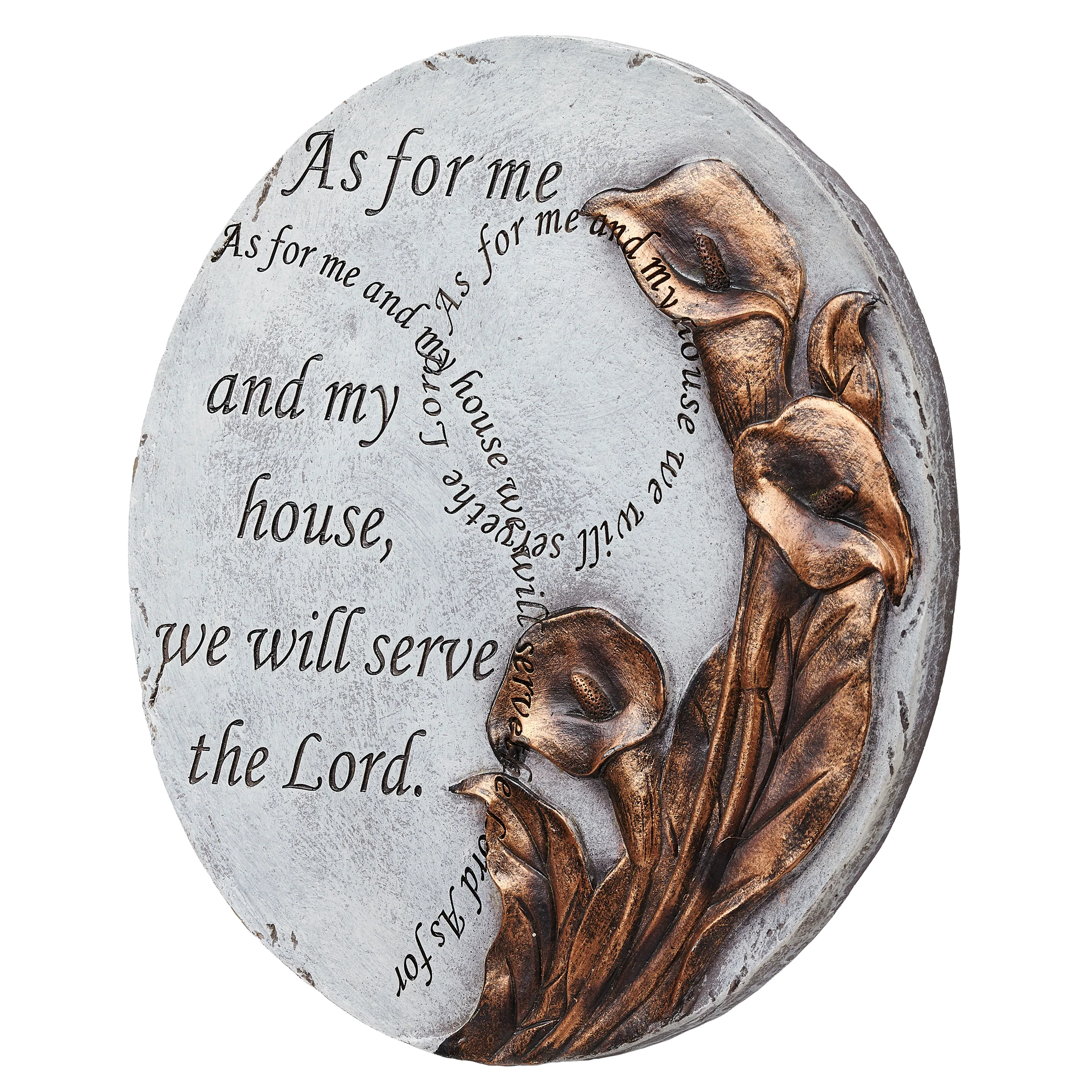 "As for me and my house" Garden Stone - Image 2