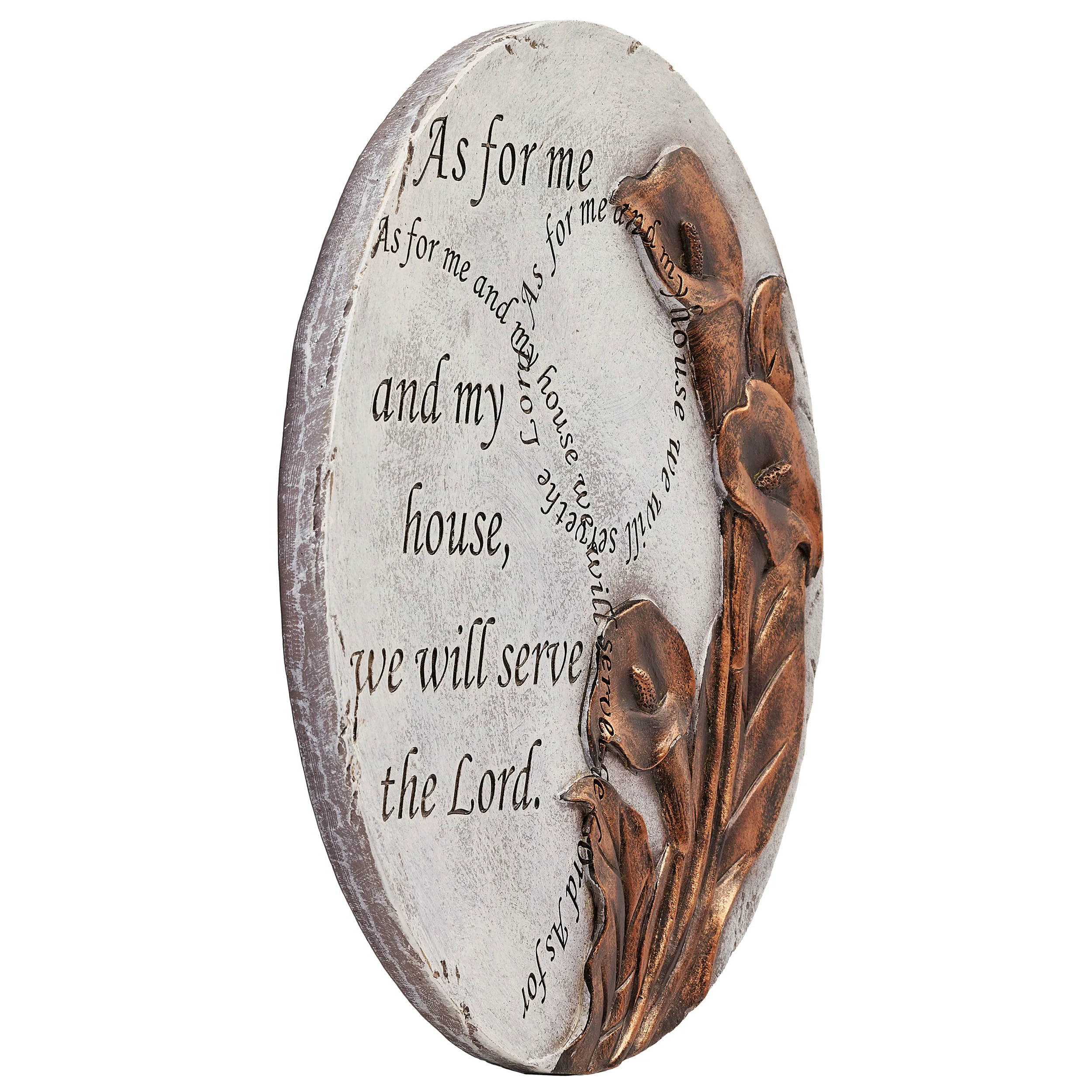 "As for me and my house" Garden Stone - Image 4