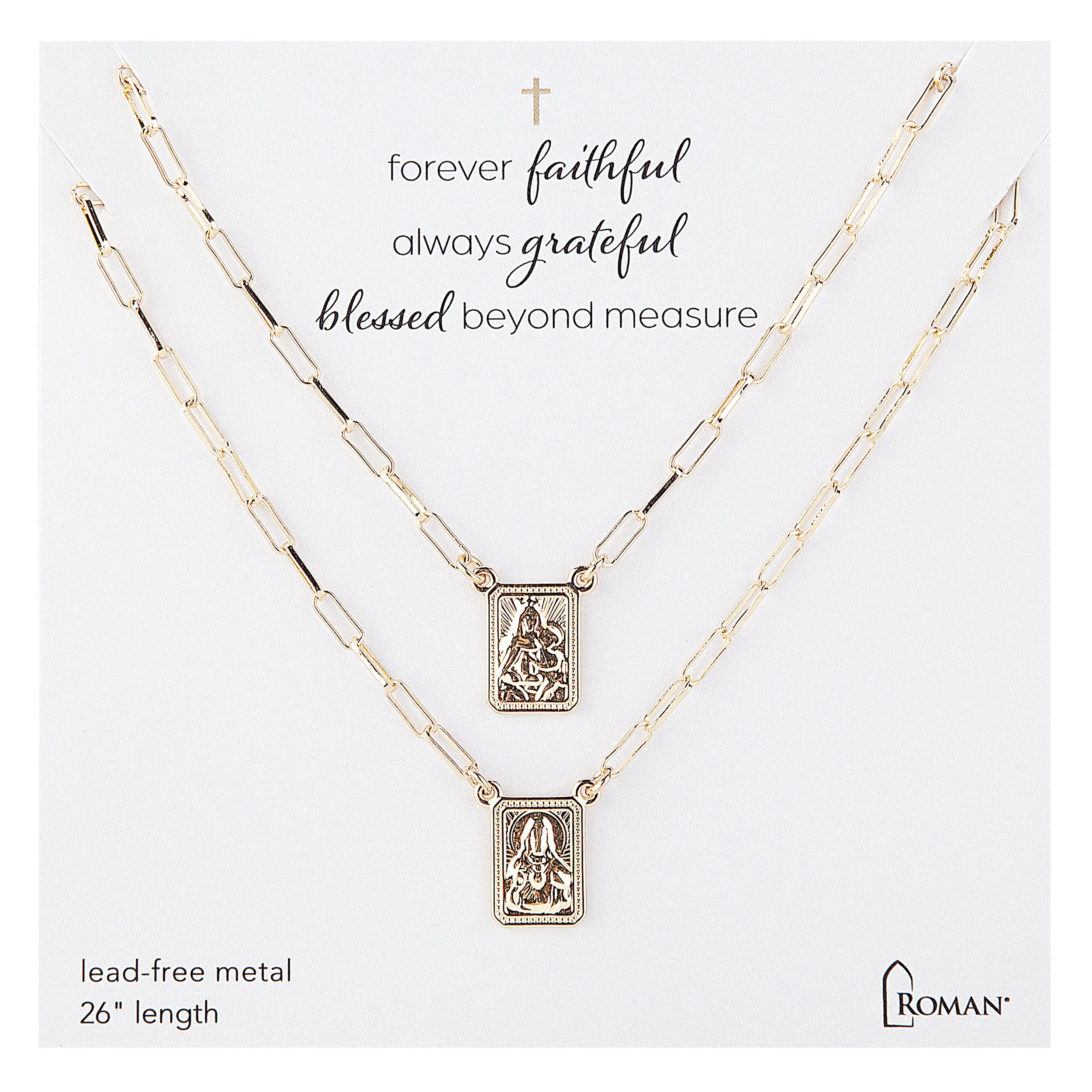 Infinity Scapular Necklace