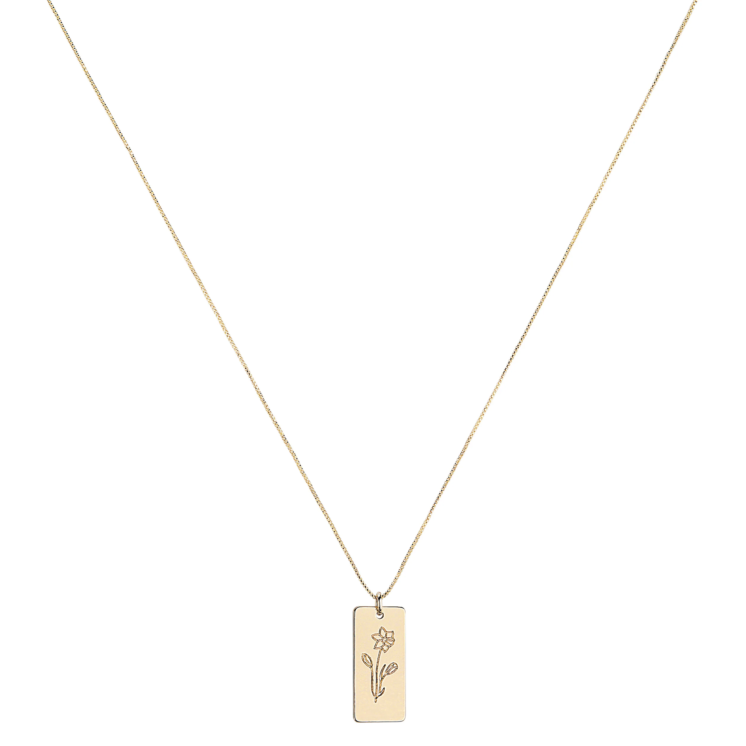 Alexa's Angels Birth Month Flower Necklace - Image 5