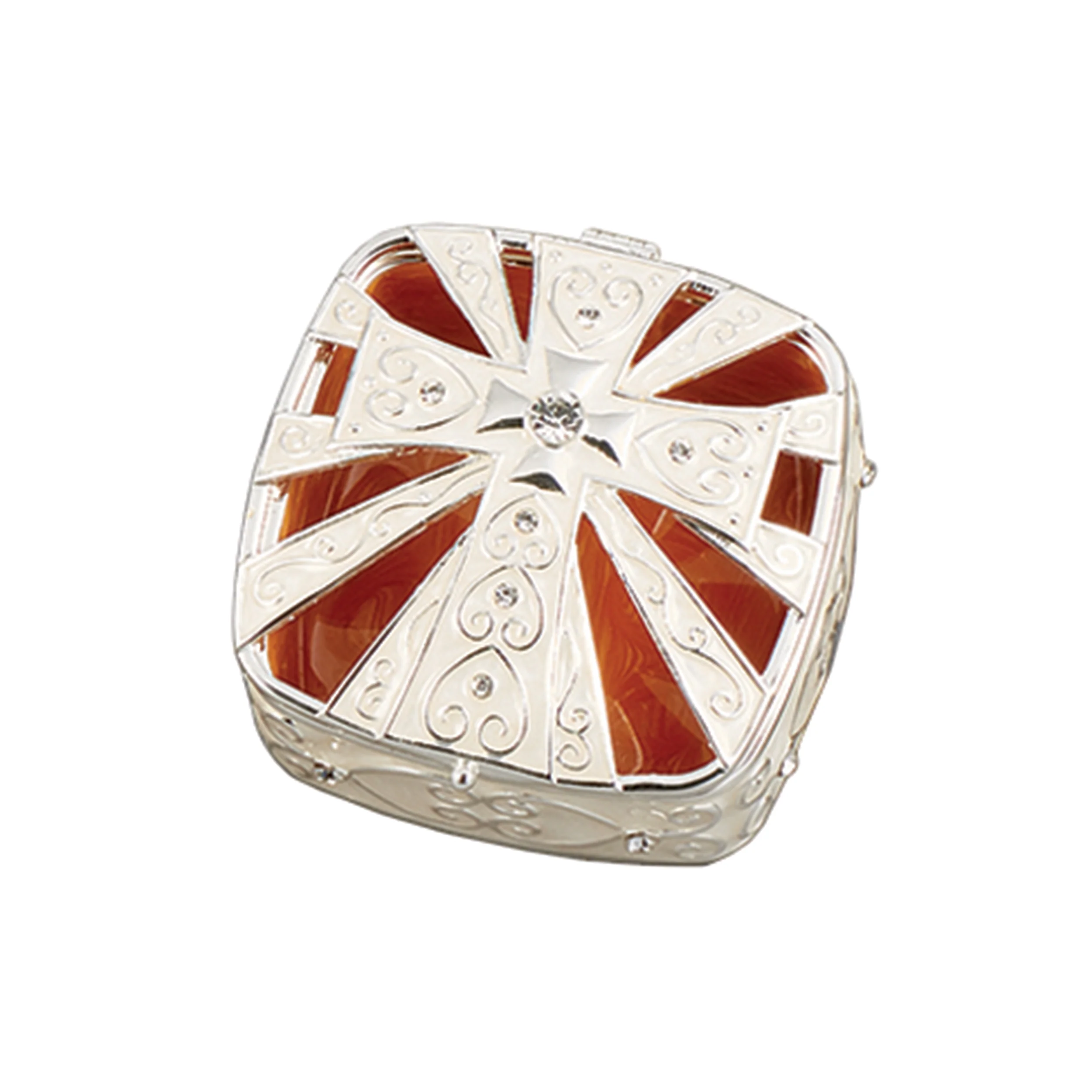 Caroline Collection Birthstone Cross Keepsake Box - Image 8