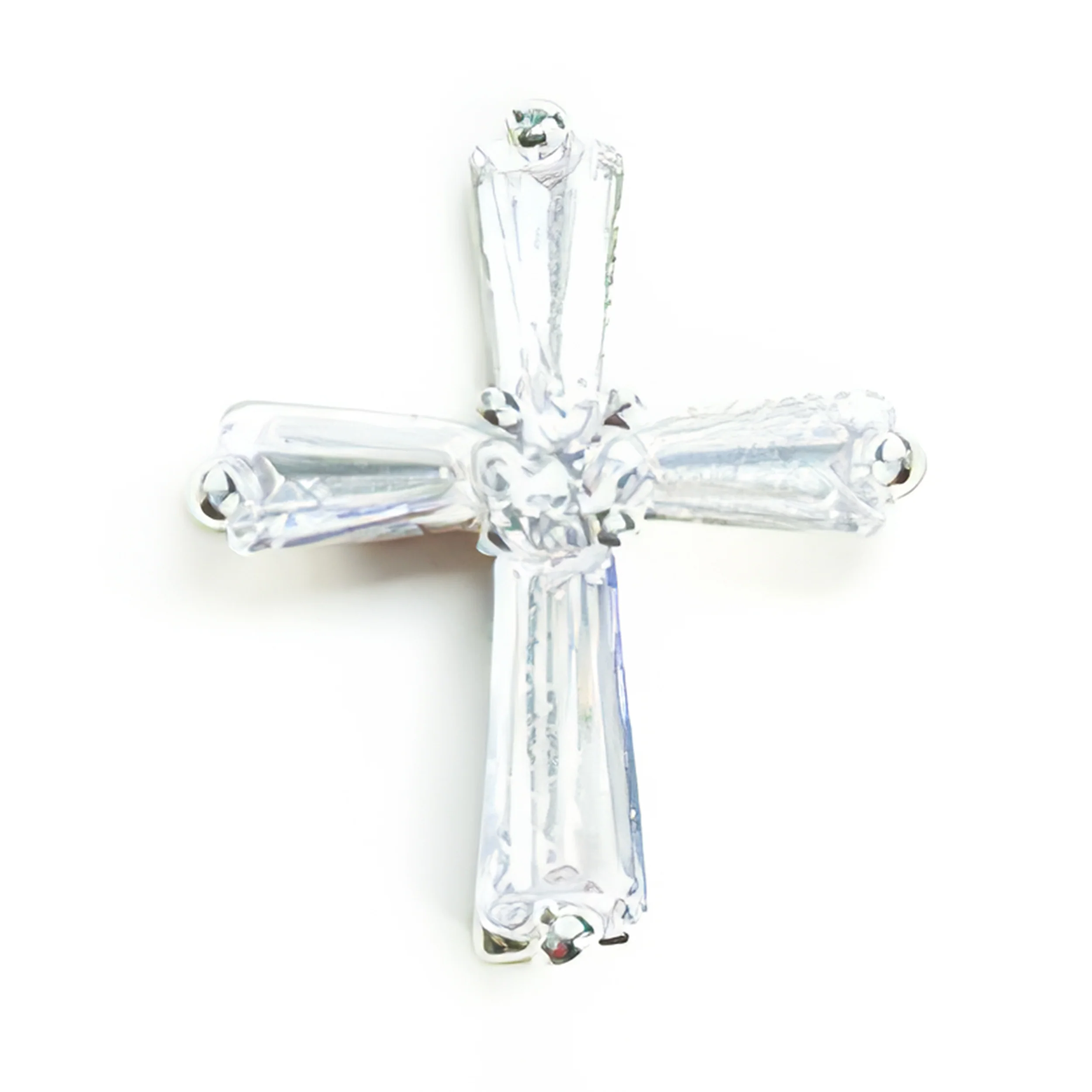 Birthstone Crystal Cross Pin - Image 4