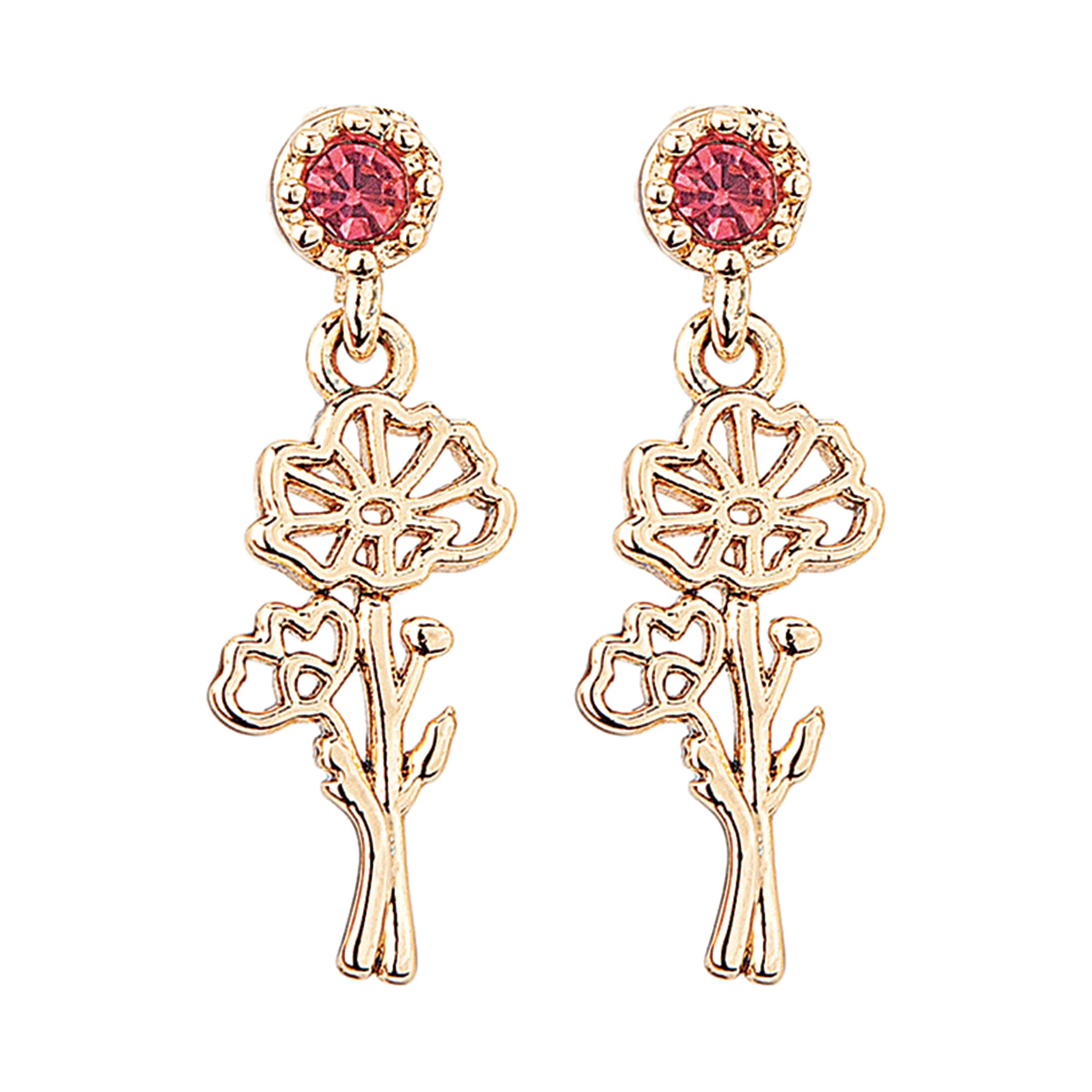 Alexa's Angels Birthstone Flower Earrings - Image 19
