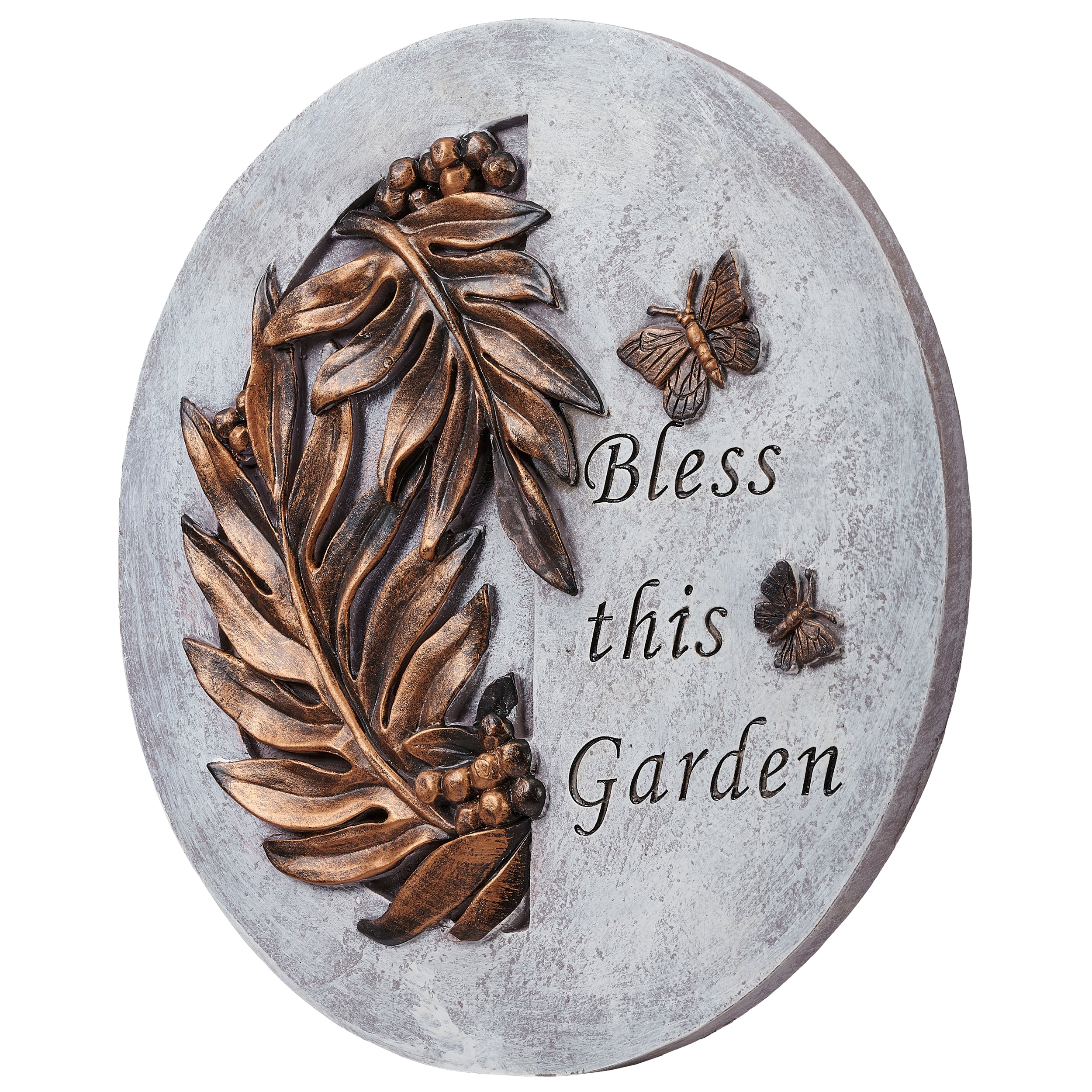 "Bless this garden" Garden Stone - Image 3