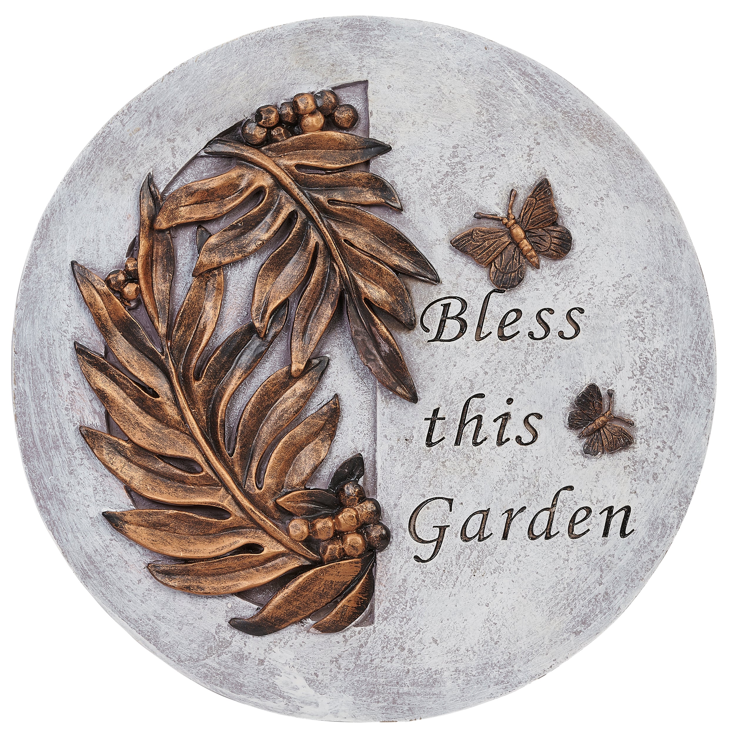 "Bless this garden" Garden Stone - Image 4