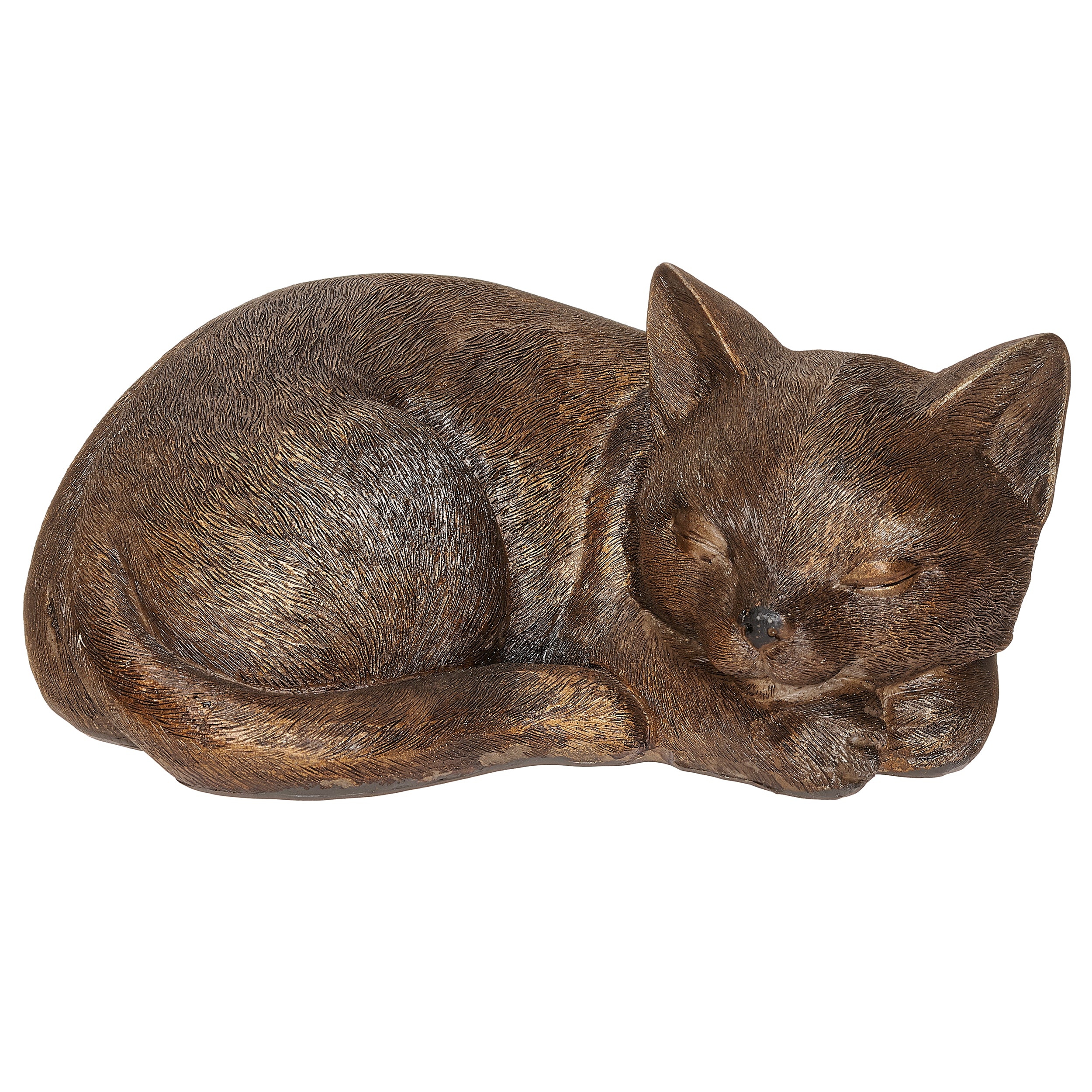 Sleeping Cat Garden Statue - Image 4