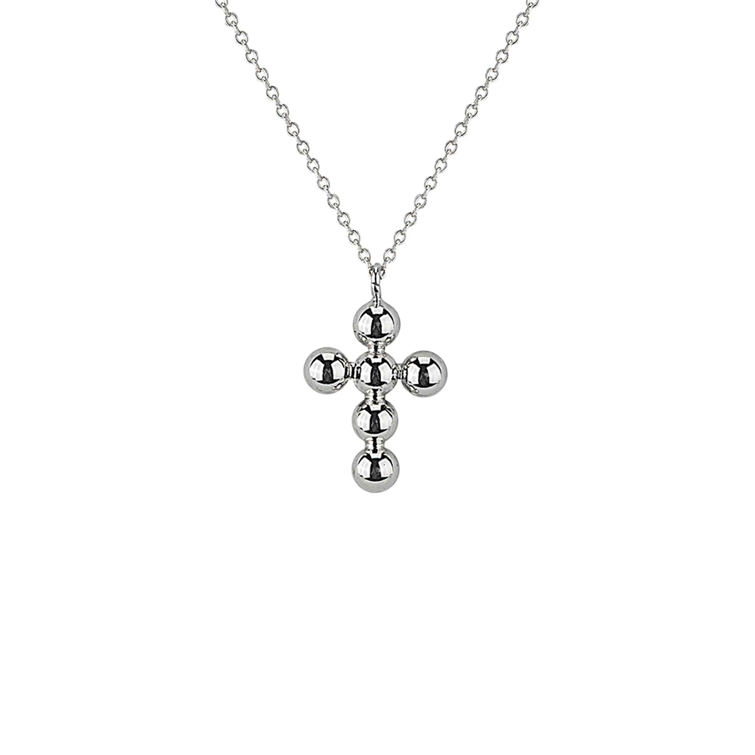 Alexa's Angels Bubble Cross Necklace - Image 3