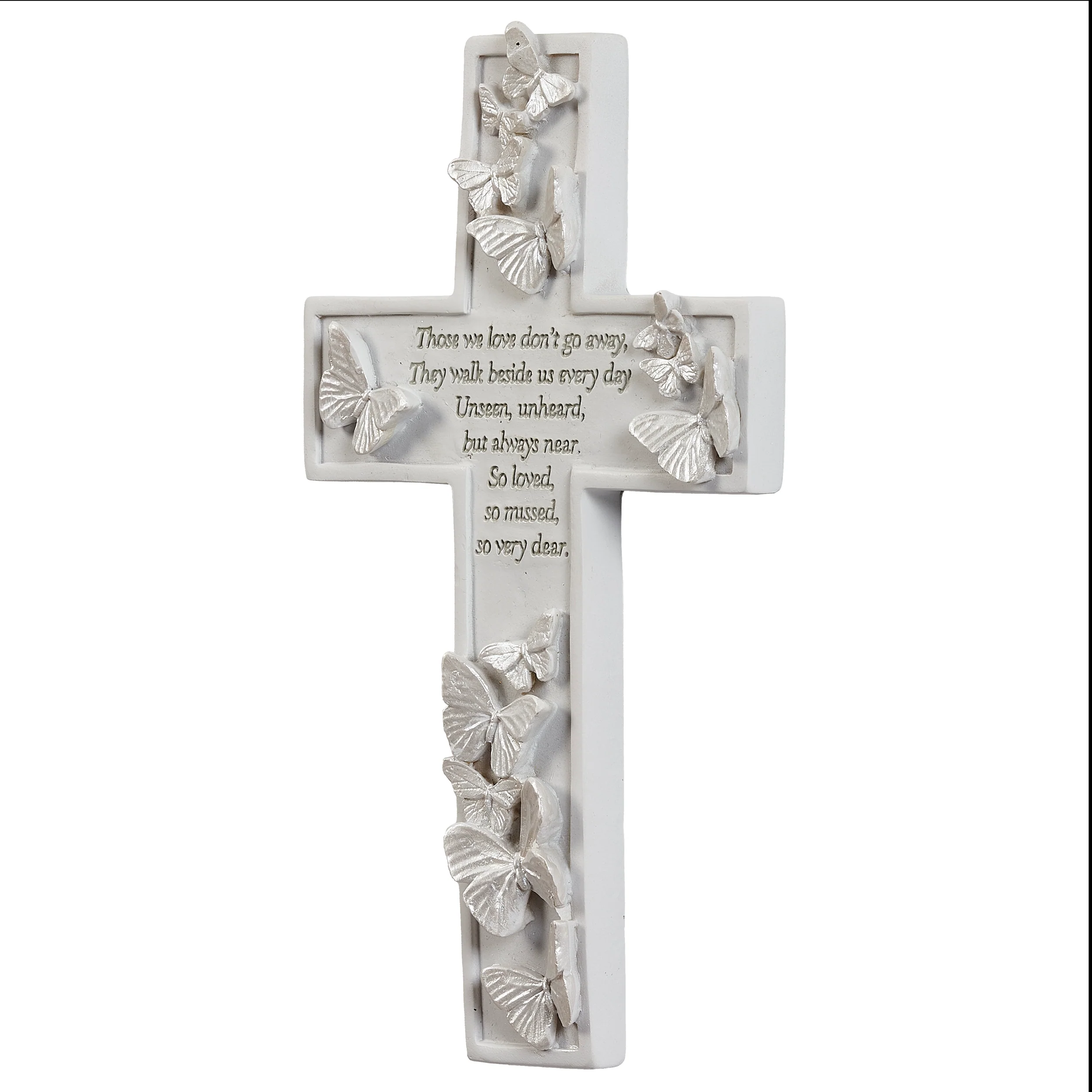 Butterfly Memorial Wall Cross - Image 3