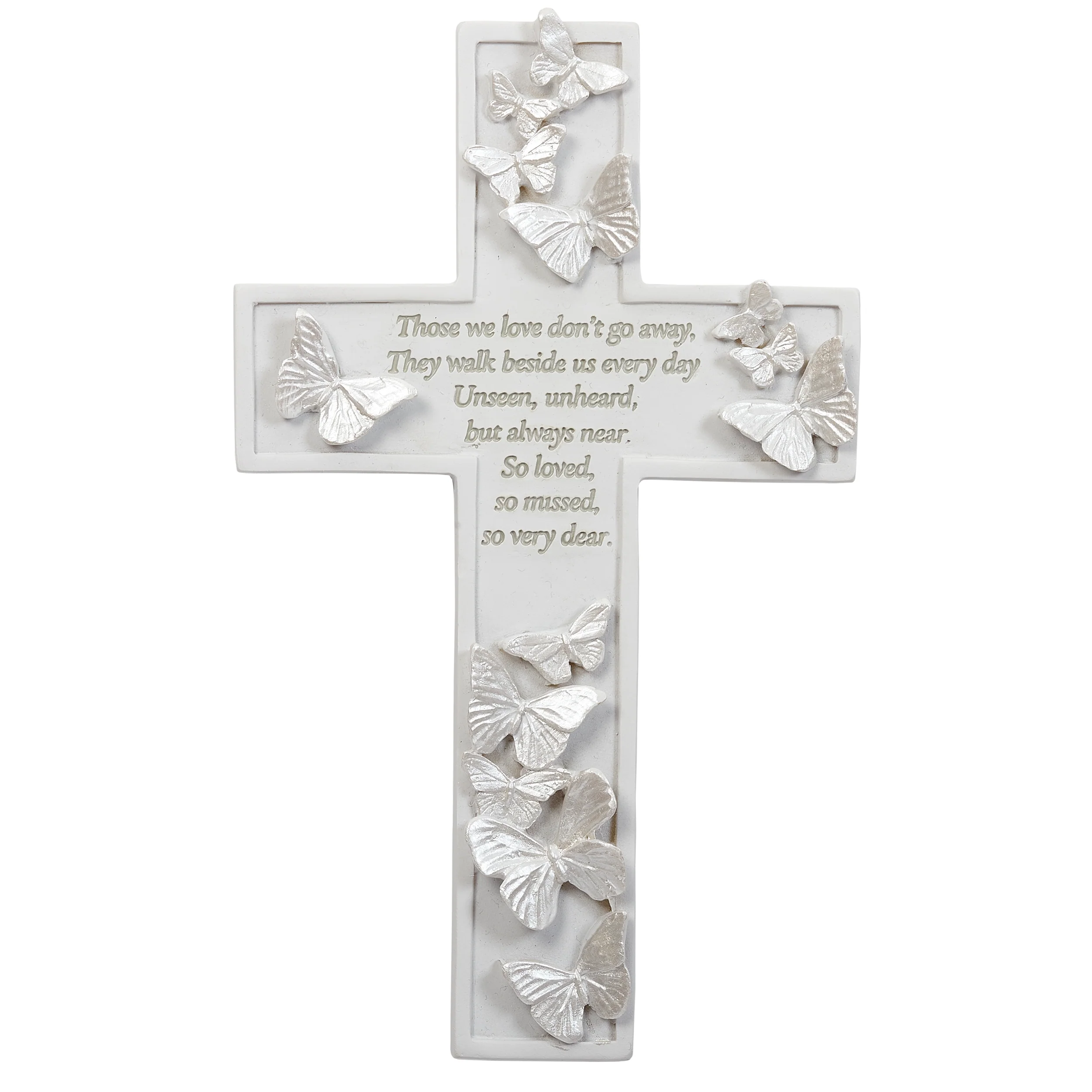 Butterfly Memorial Wall Cross - Image 4