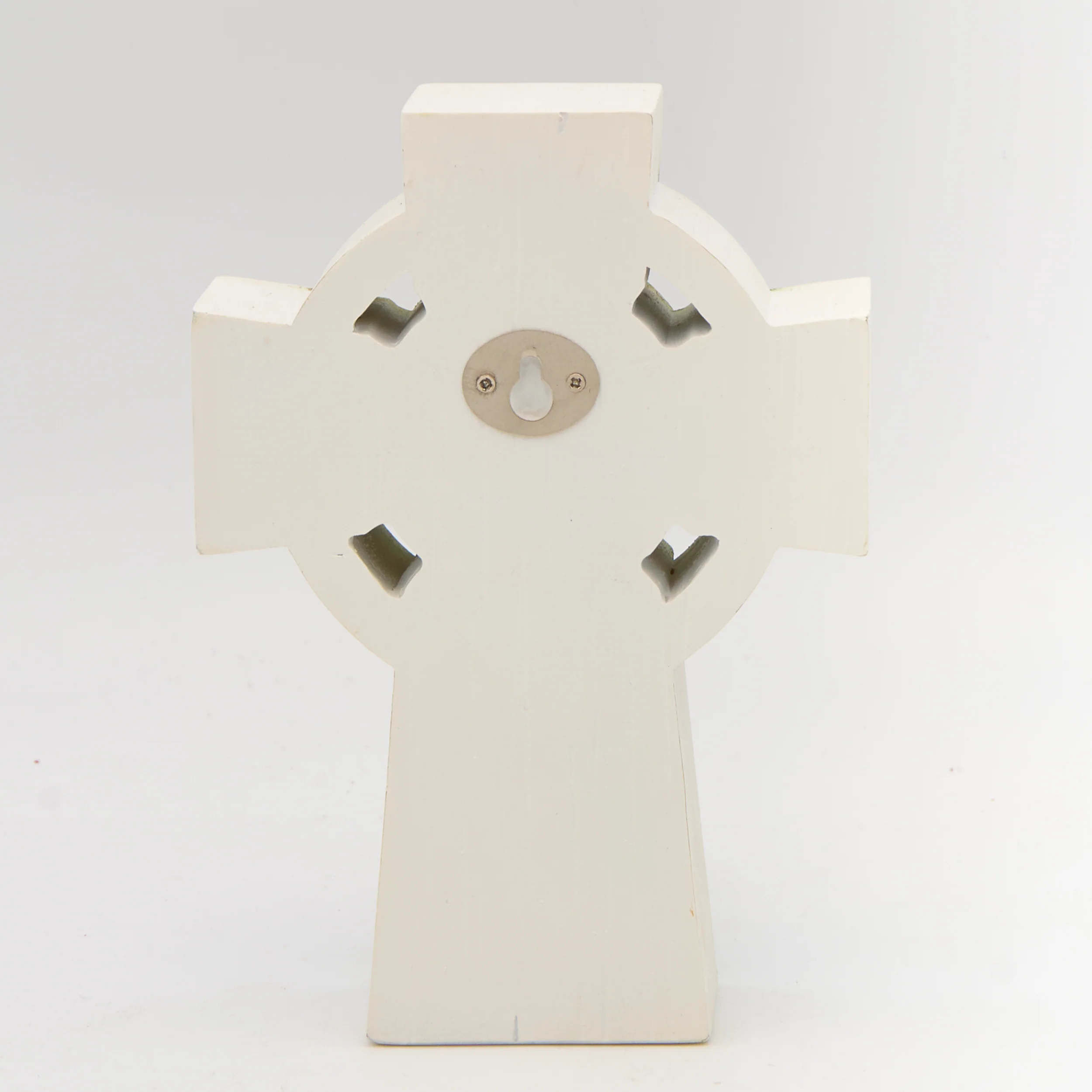 Woodcut-Style Celtic Tabletop Cross - Image 3