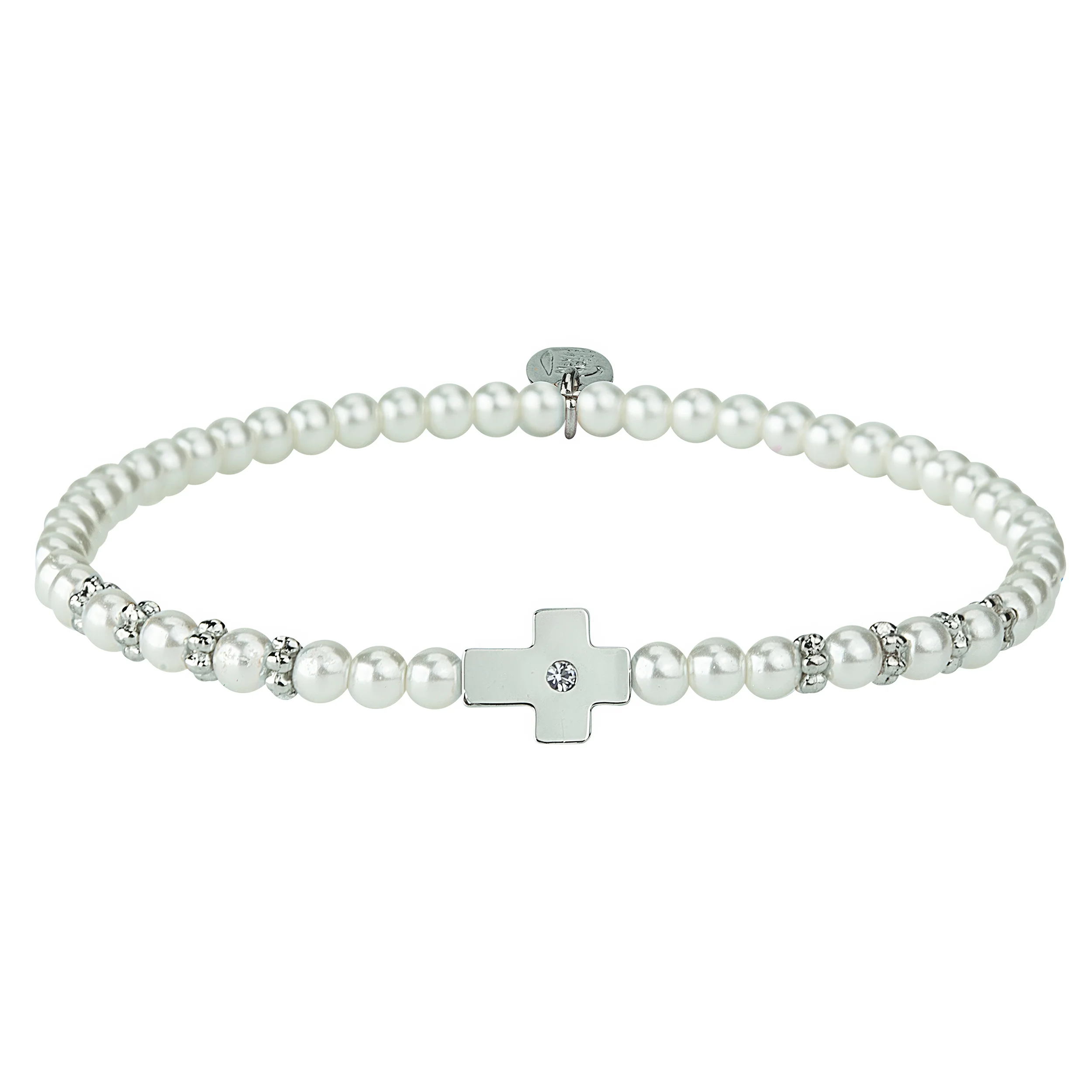 Alexa's Angels Children's Crystal Side Cross Bracelets - Image 3