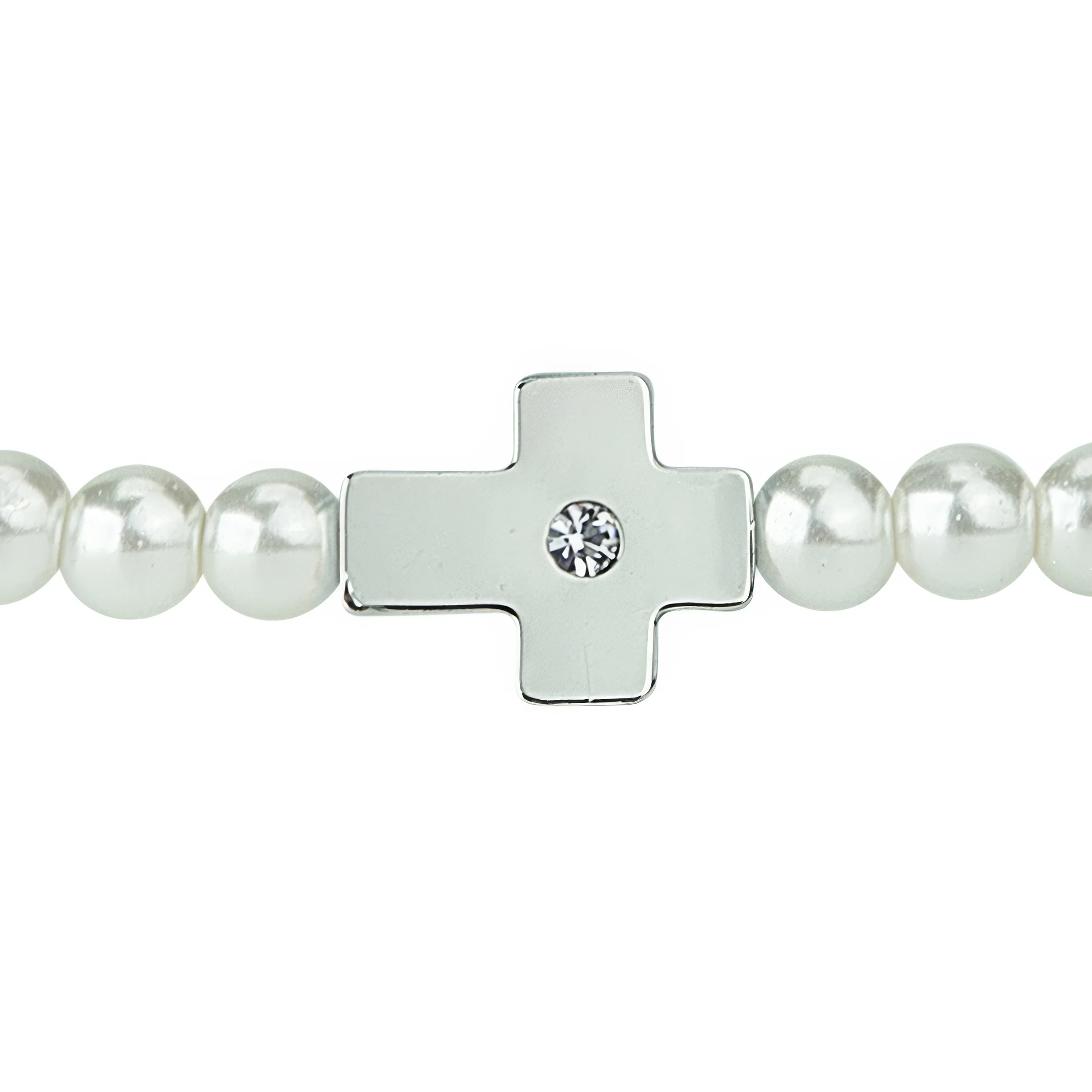 Alexa's Angels Children's Crystal Side Cross Bracelets - Image 4