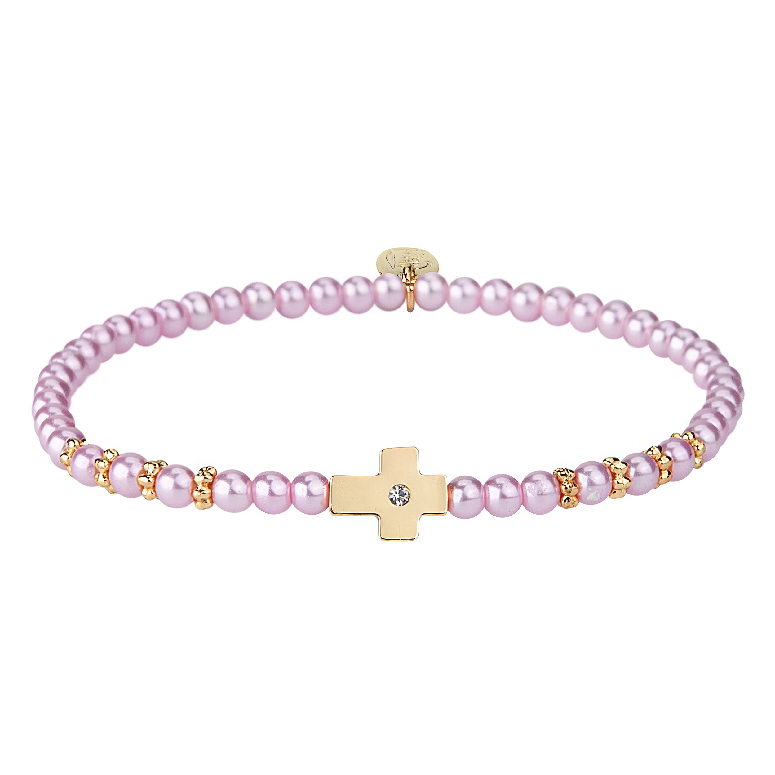 Alexa's Angels Children's Crystal Side Cross Bracelets - Image 5