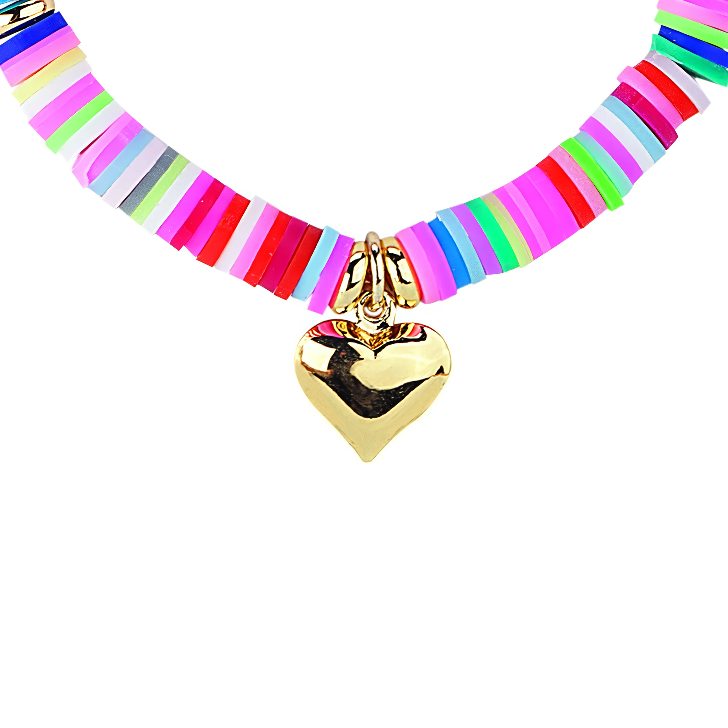 Alexa's Angels Children's Heishi Bead Faith and Love Bracelet - Image 4