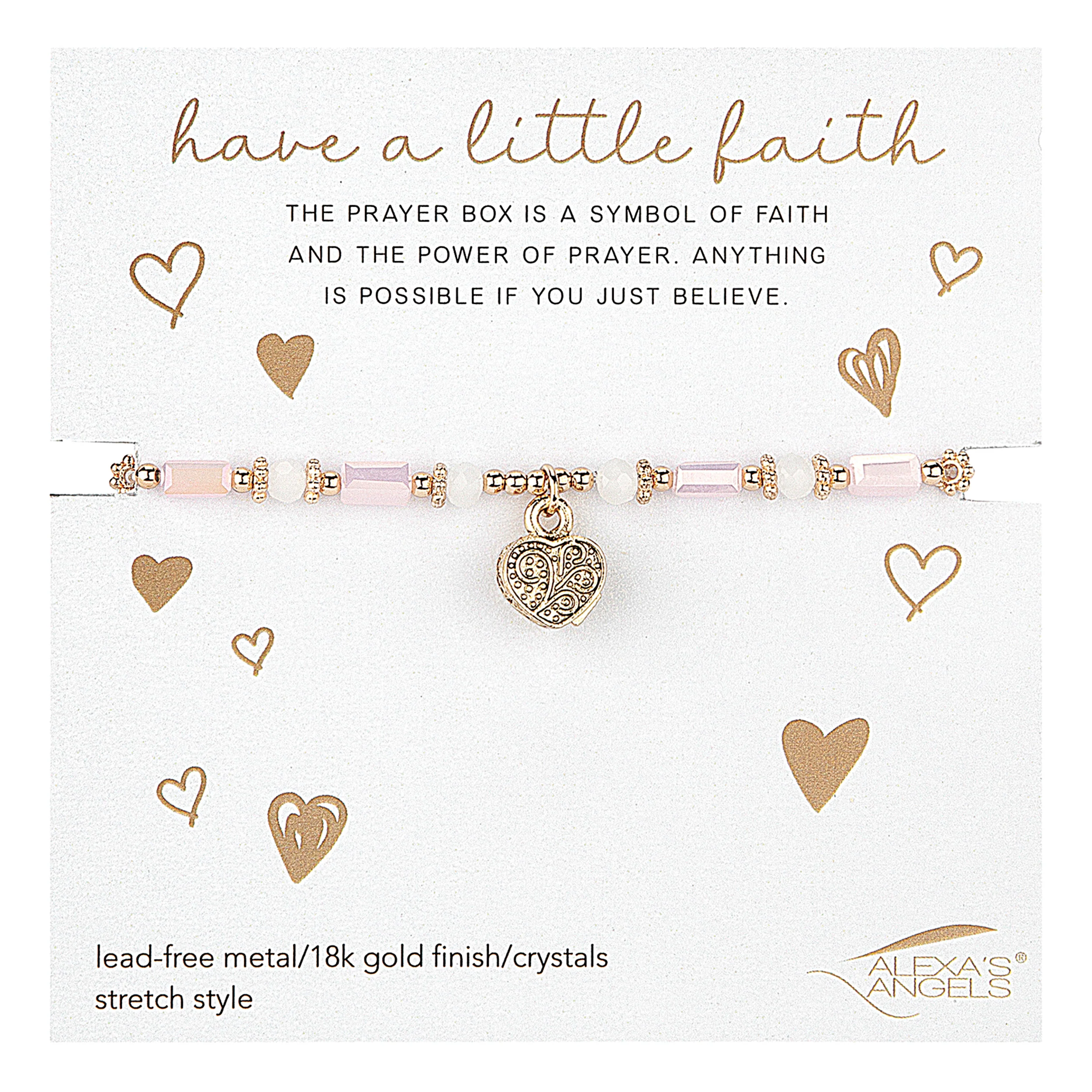 Alexa's Angels Children's Prayer Box Bracelets
