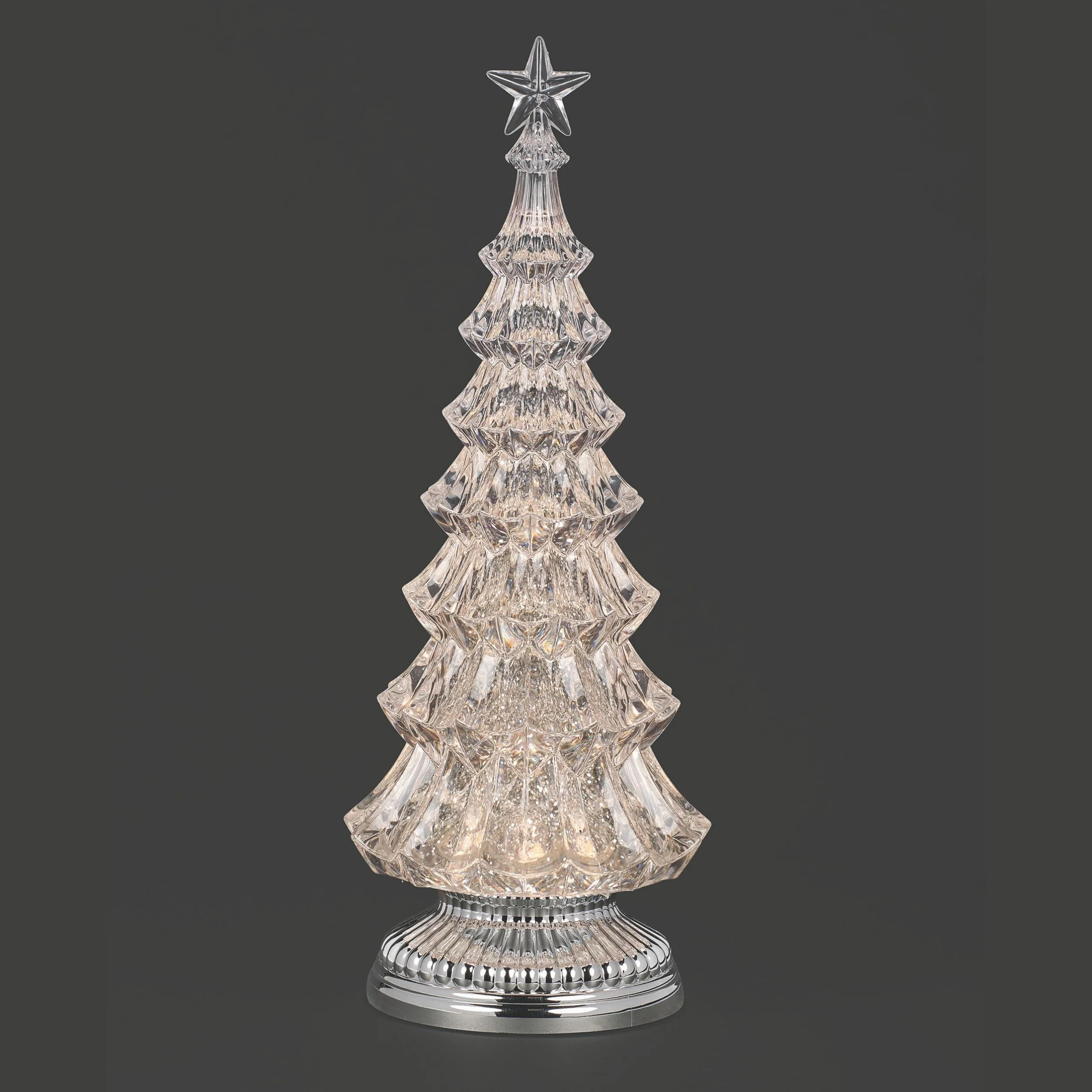 Confetti Lites Lighted Swirl Seven-Tier Tree