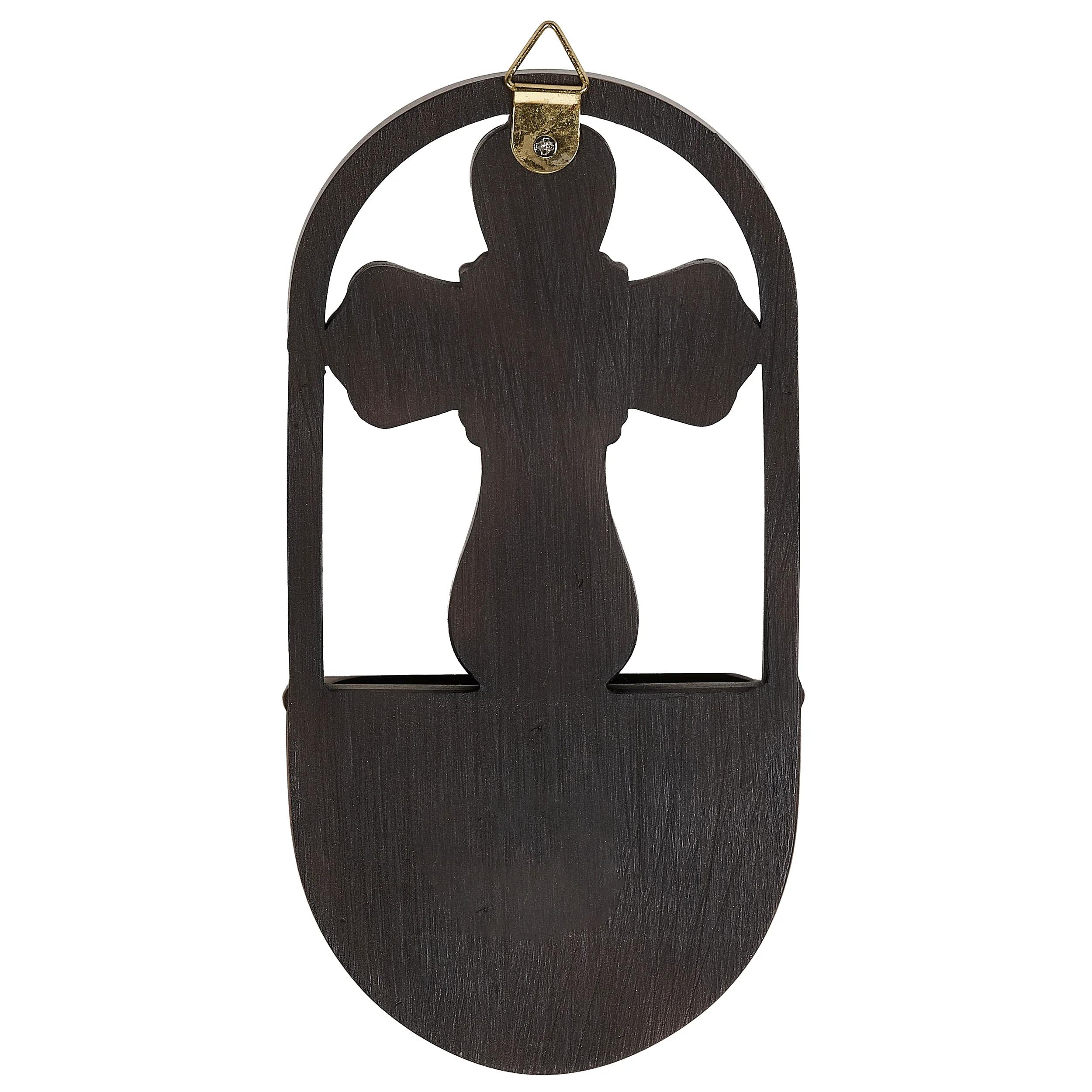 "Bless Our Home" Bronze Holy Water Font - Image 4
