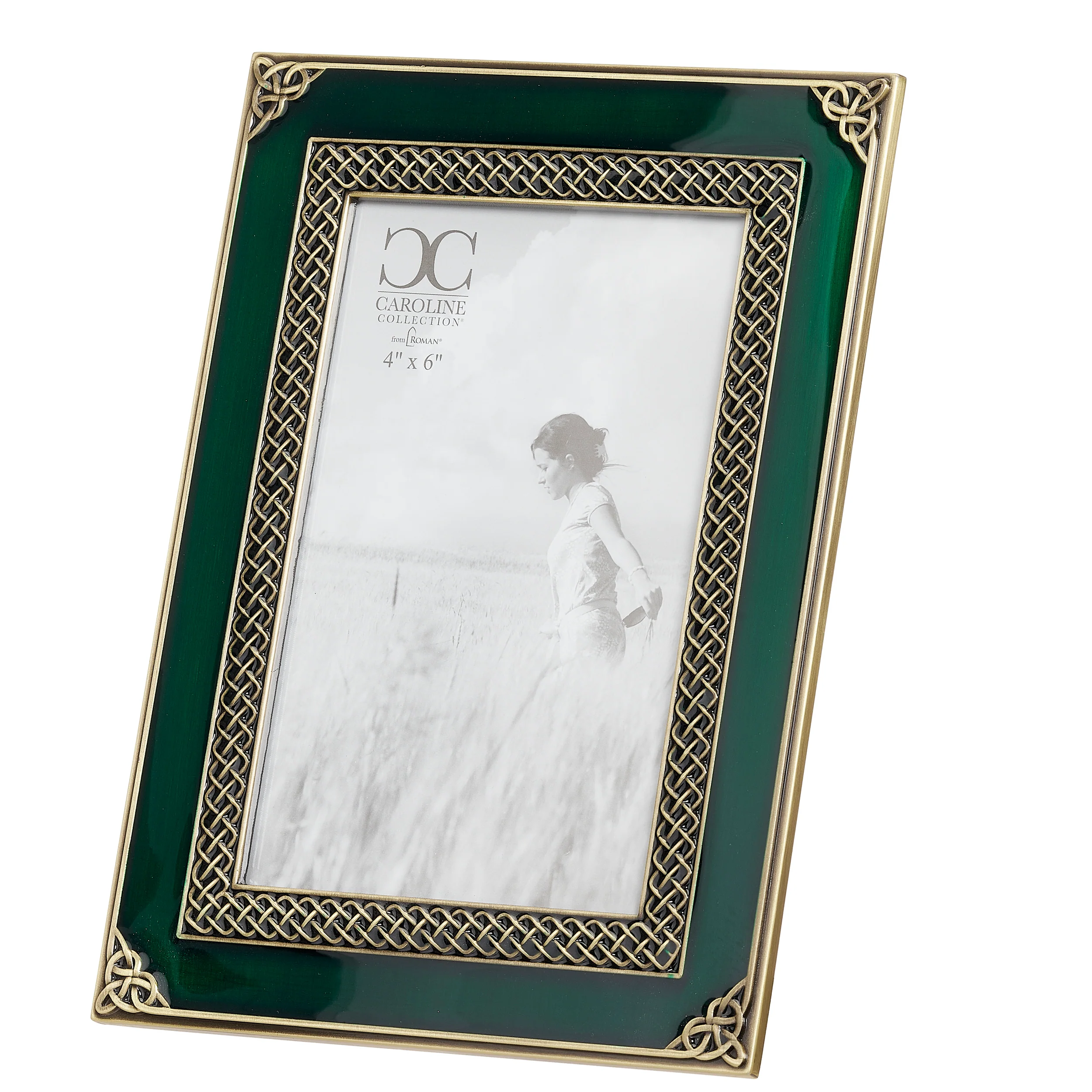 Caroline Collection Emerald Celtic Knot Frame - Image 2