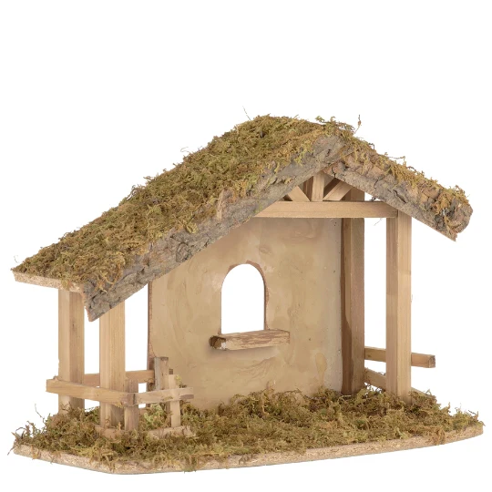 Fontanini Stucco Nativity Stable - 5" Scale - Image 3