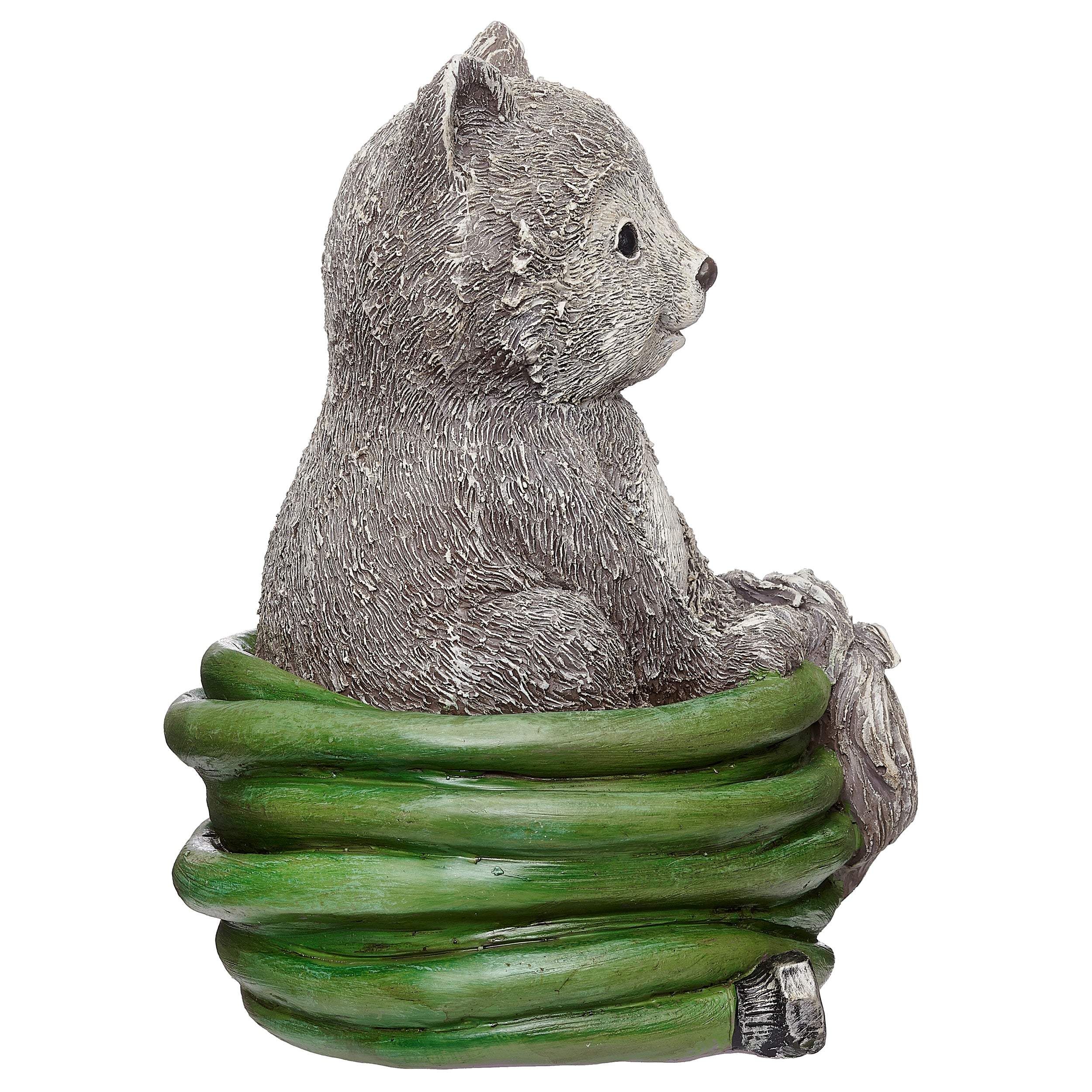 Pudgy Pals Fox on Hose Garden Statue - Image 2