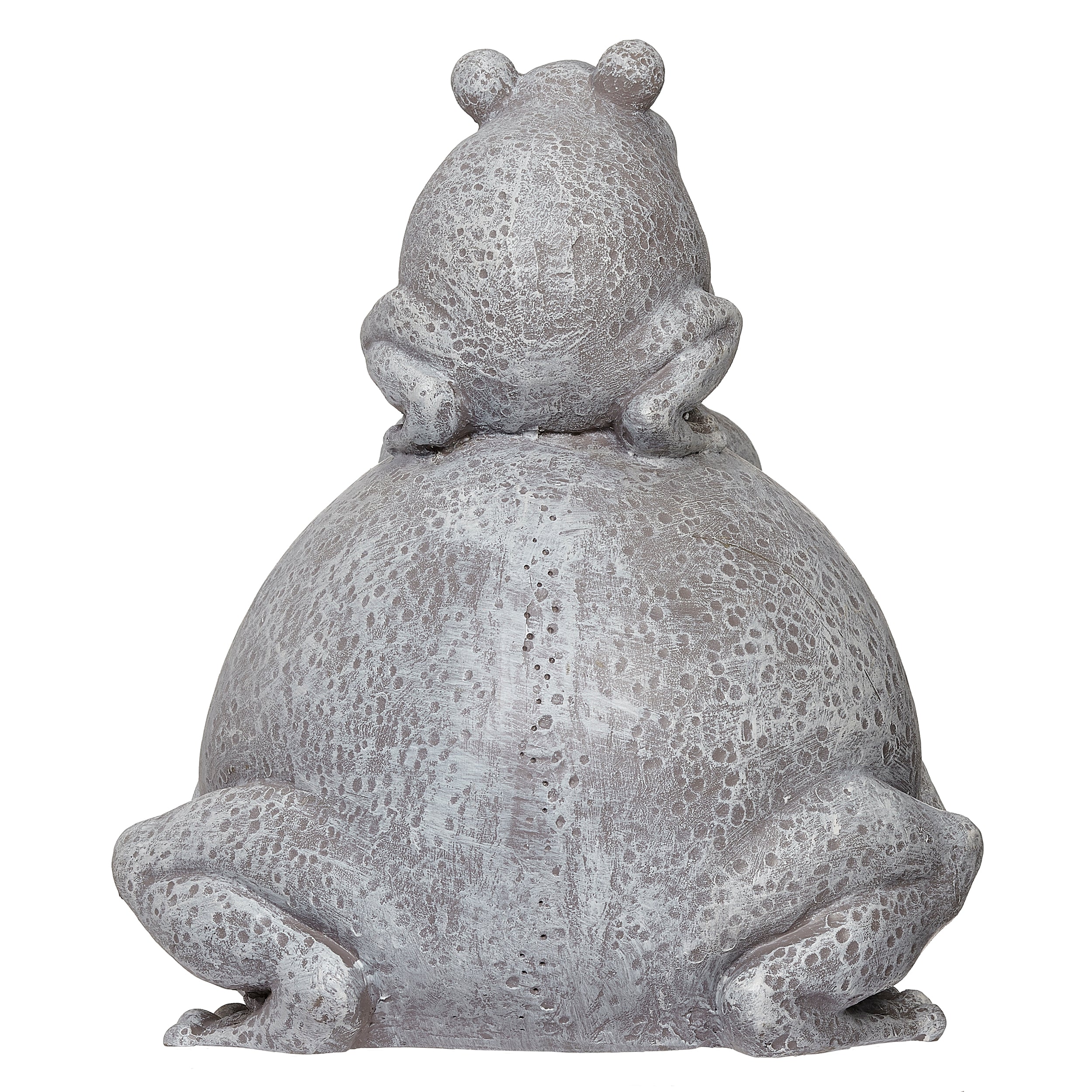 Pudgy Pals Mama Frog & Baby Garden Statue - Image 3