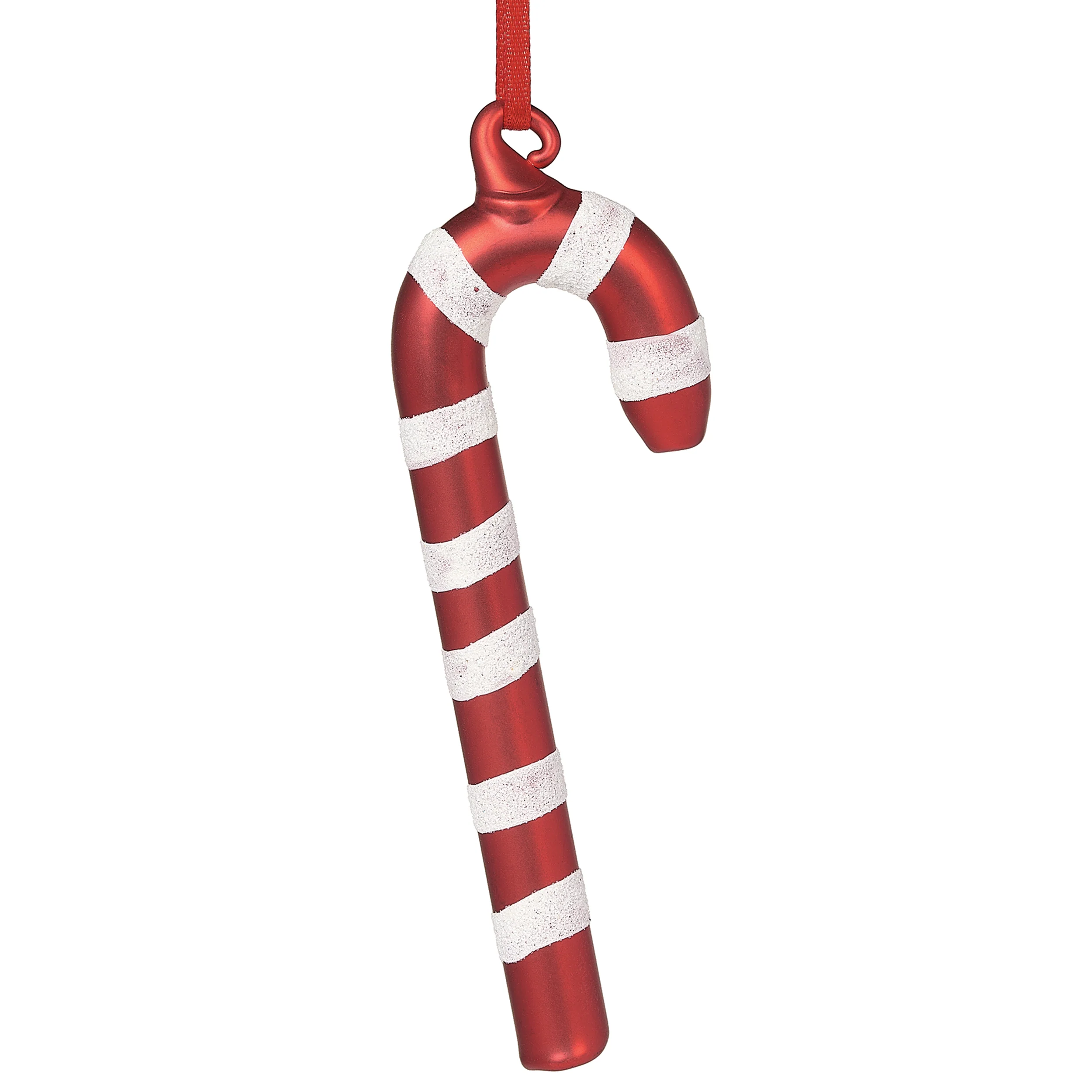 Glass Candy Cane Ornament