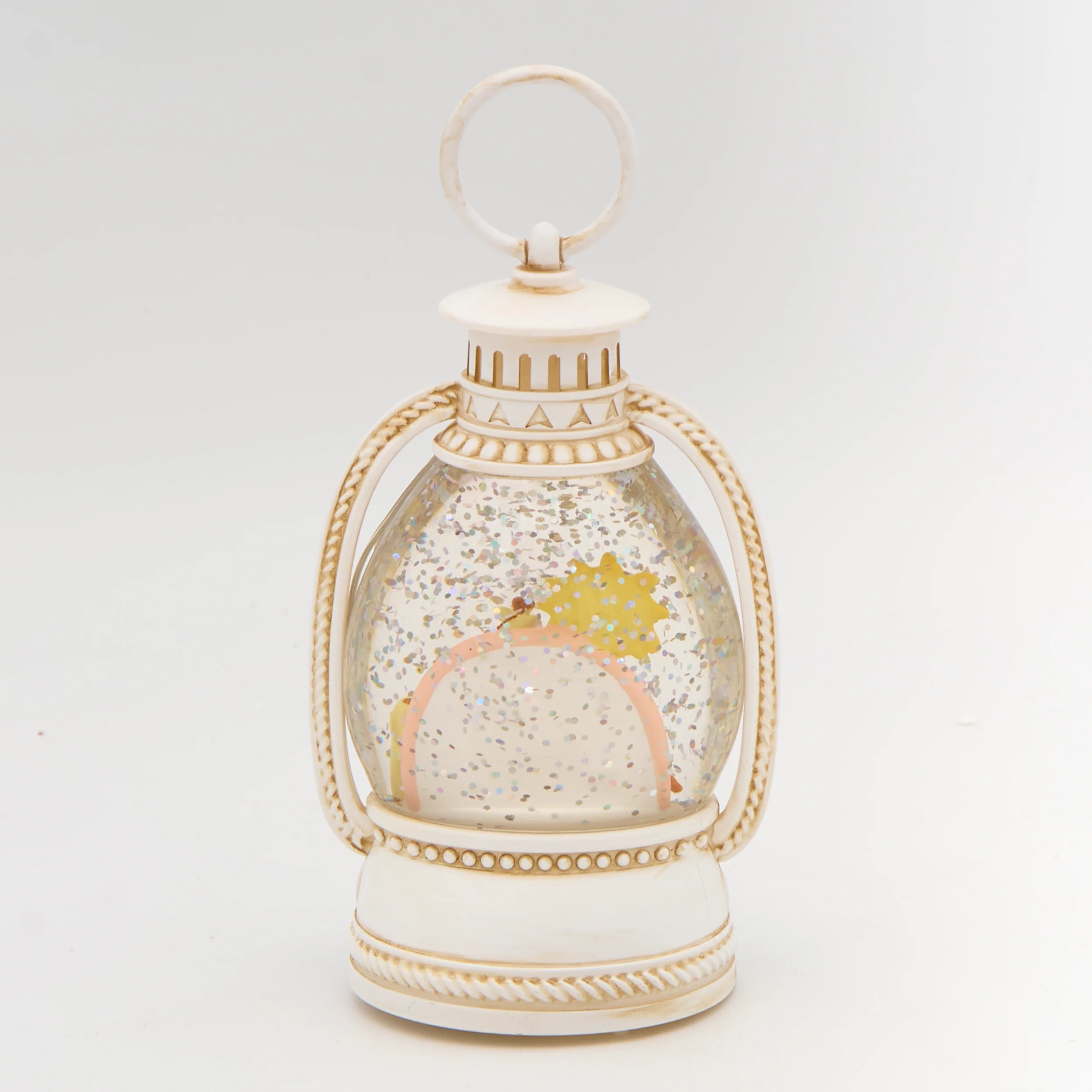 “God Created Everything” Lighted Shimmer Lantern - Image 3