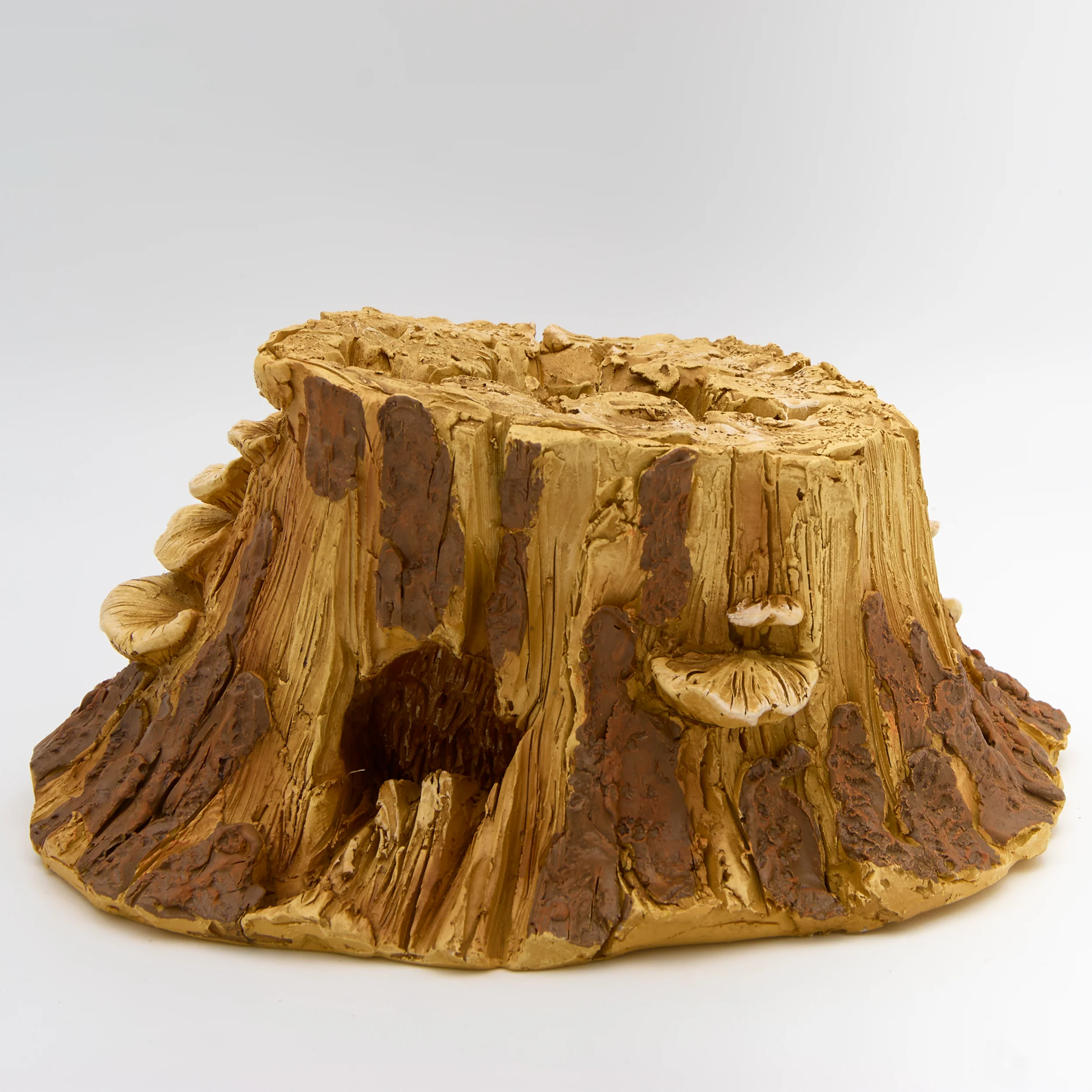Hedgehog in Tree Stump Garden Statue – Timber Tails Collection - Image 3
