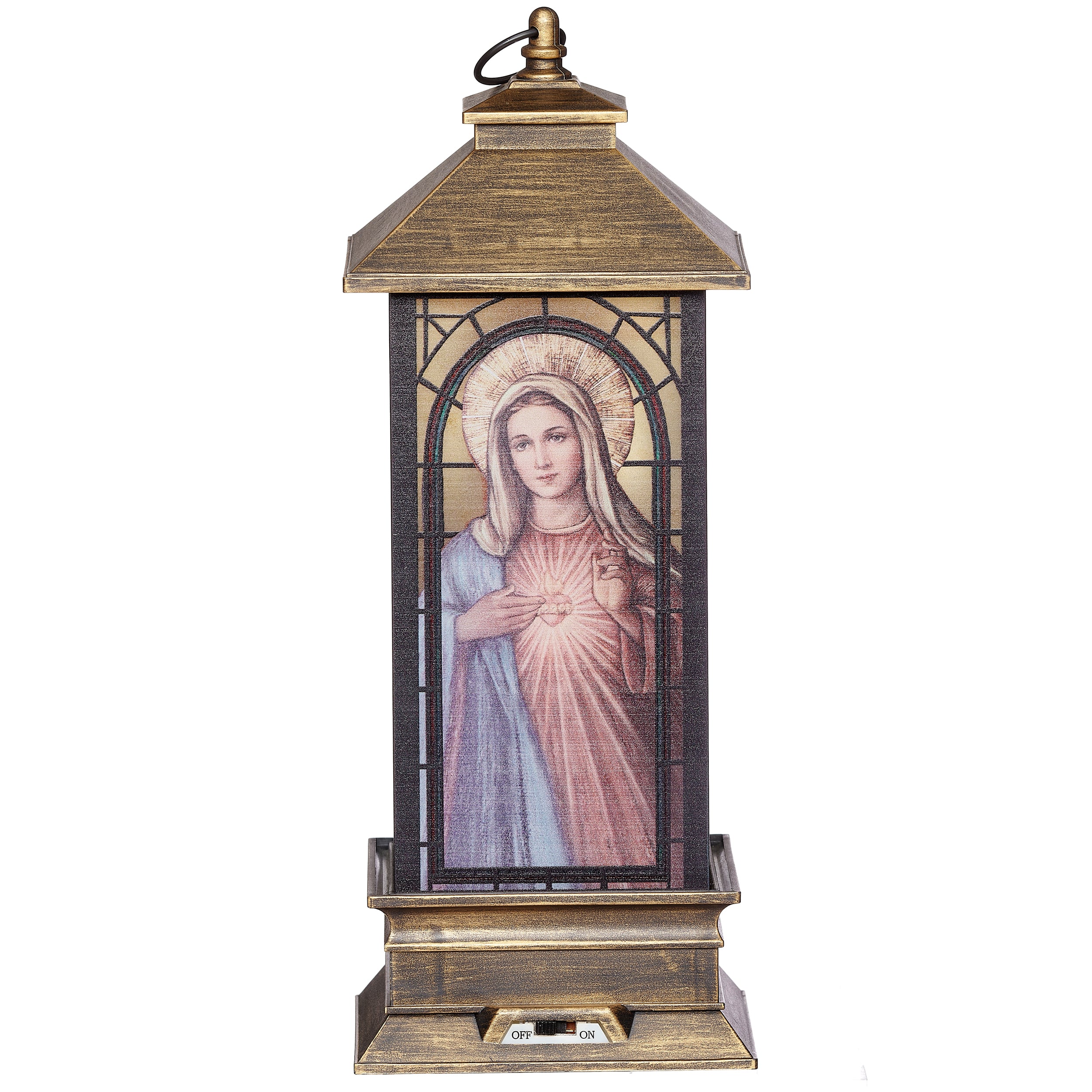 Joseph's Studio Immaculate Heart of Mary Lantern - Image 3