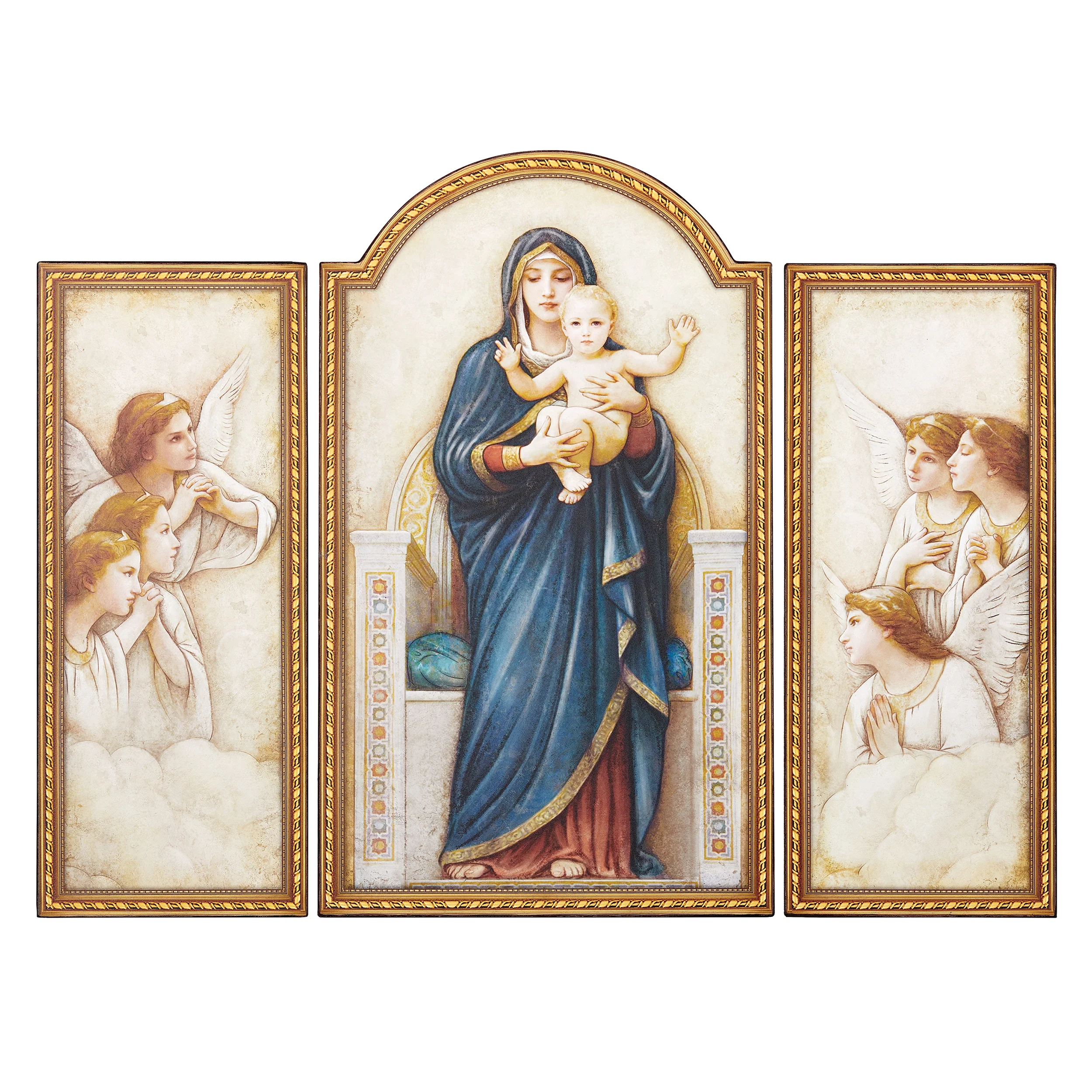 Joseph’s Studio Virgin Mary Triptych Panel