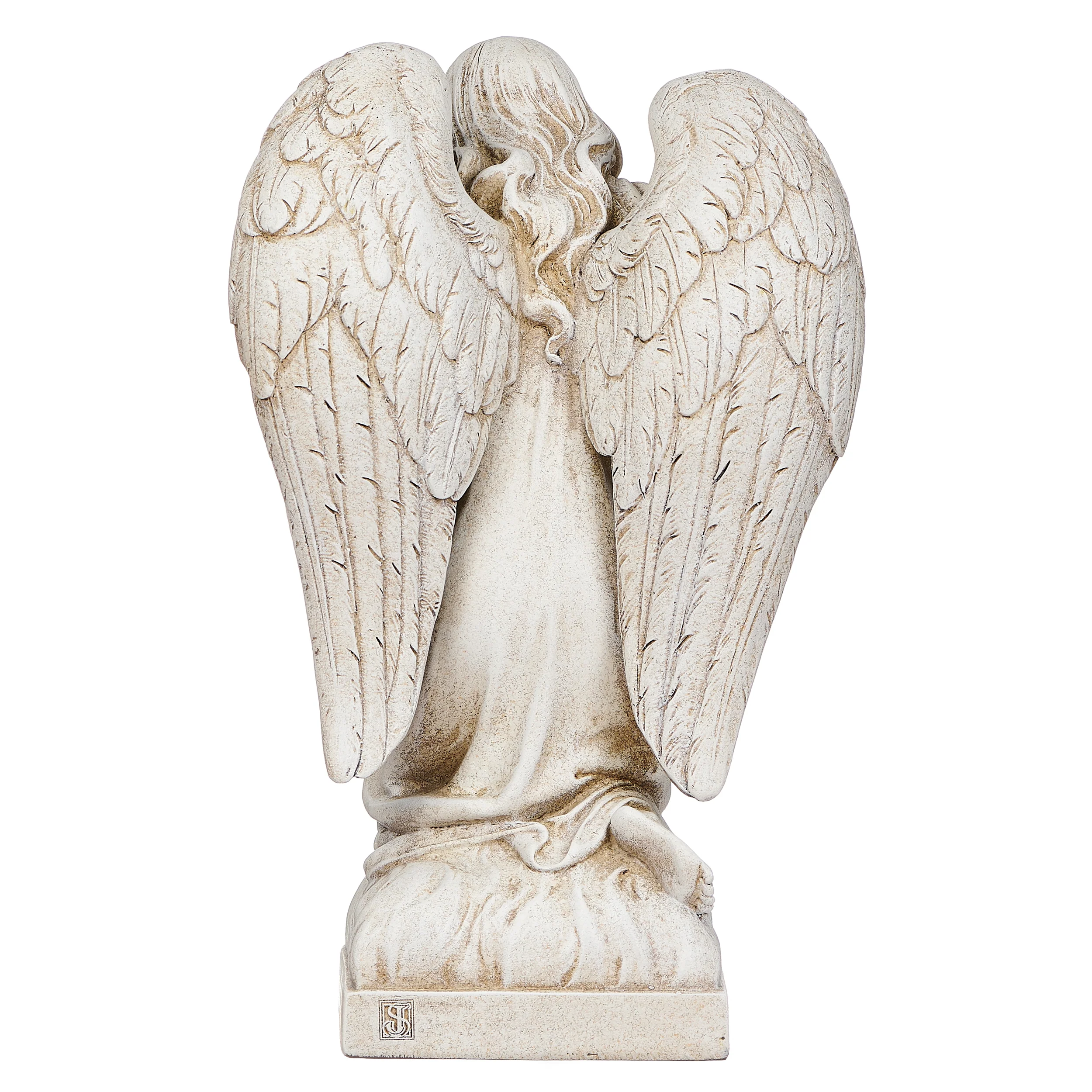 Joseph's Studio Angel With Trumpet Garden Statue - Image 2