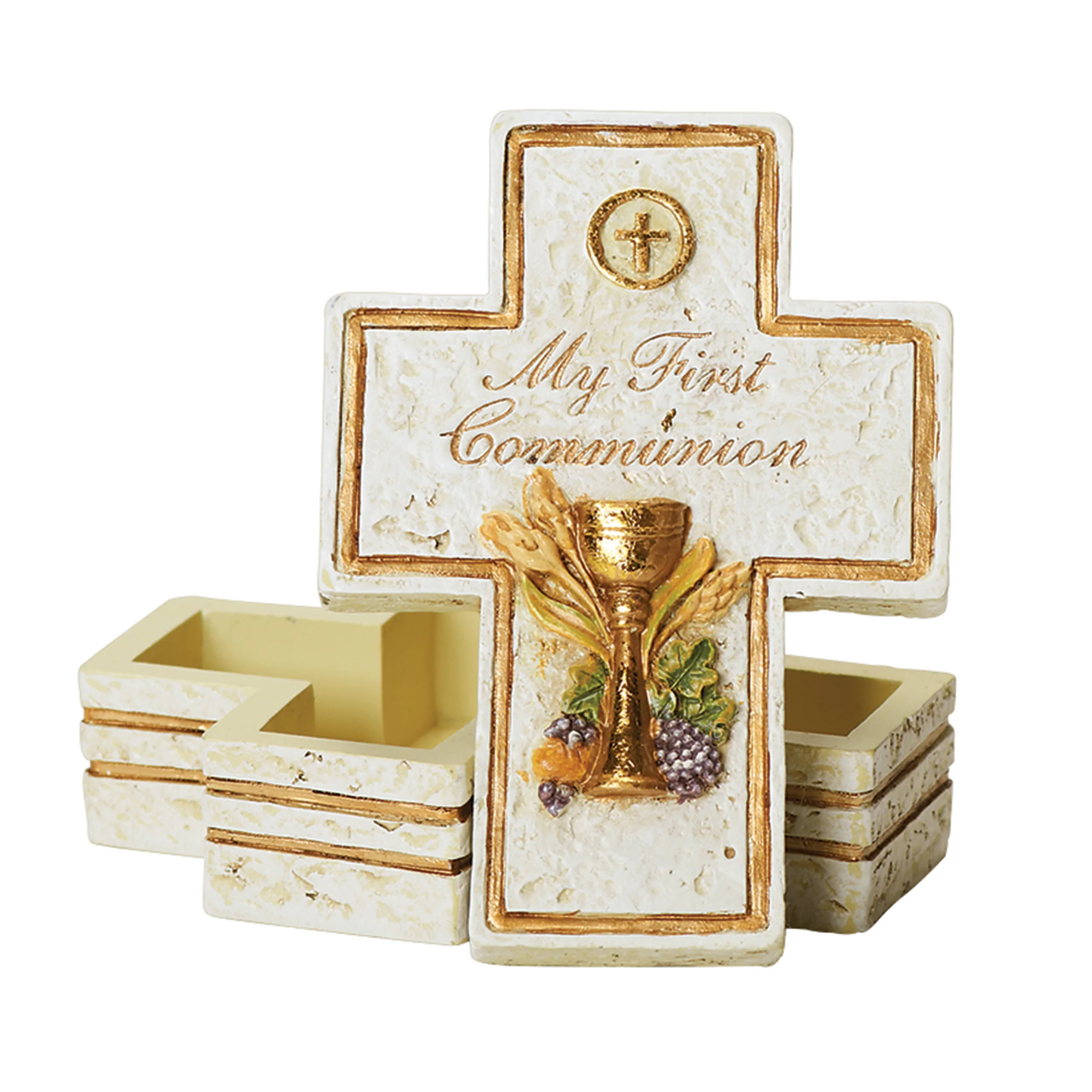 Joseph's Studio First Communion Cross Keepsake Box