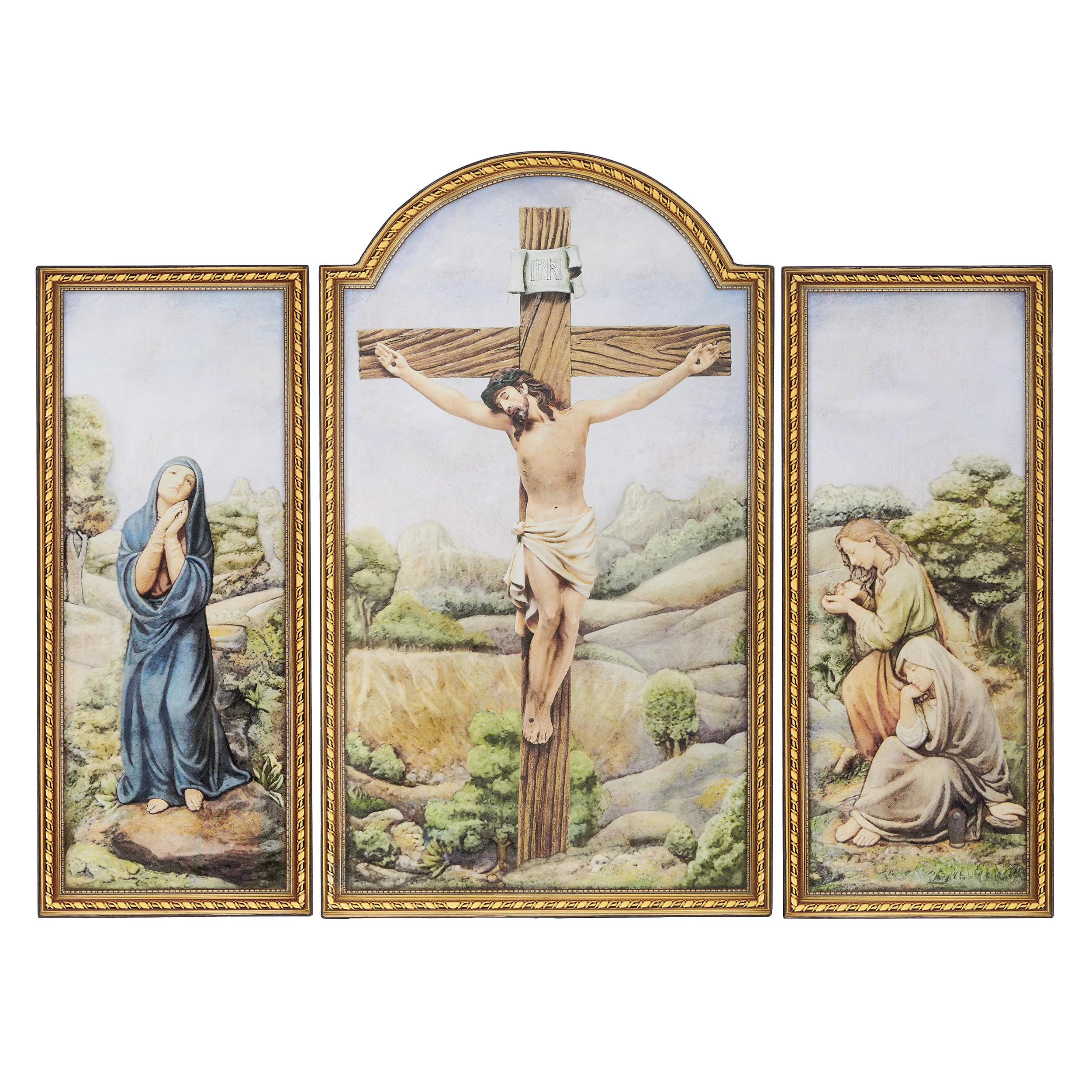 Joseph's Studio Crucifixion Triptych Panel