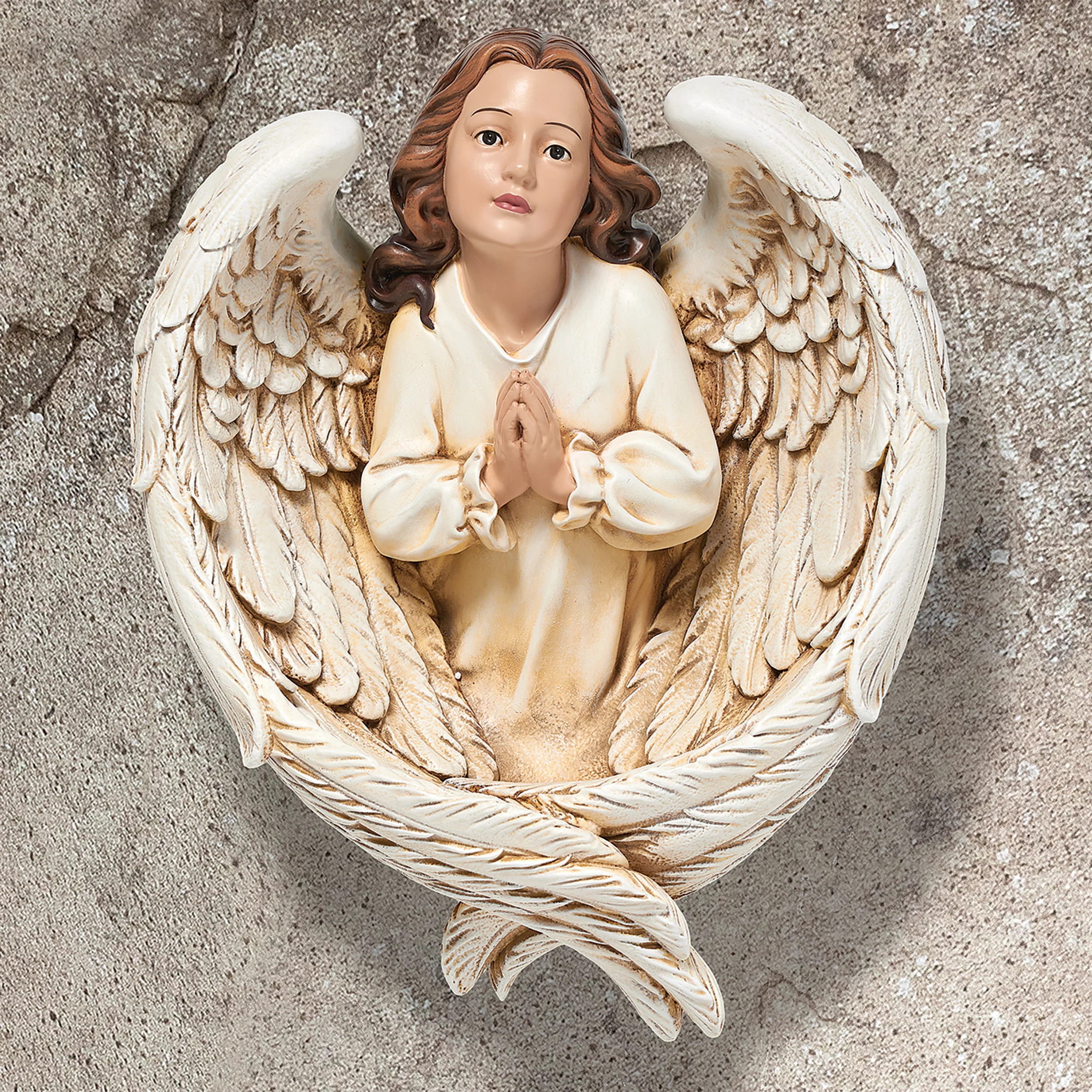 Joseph's Studio Graceful Angel Hanging Bird Feeder or Planter