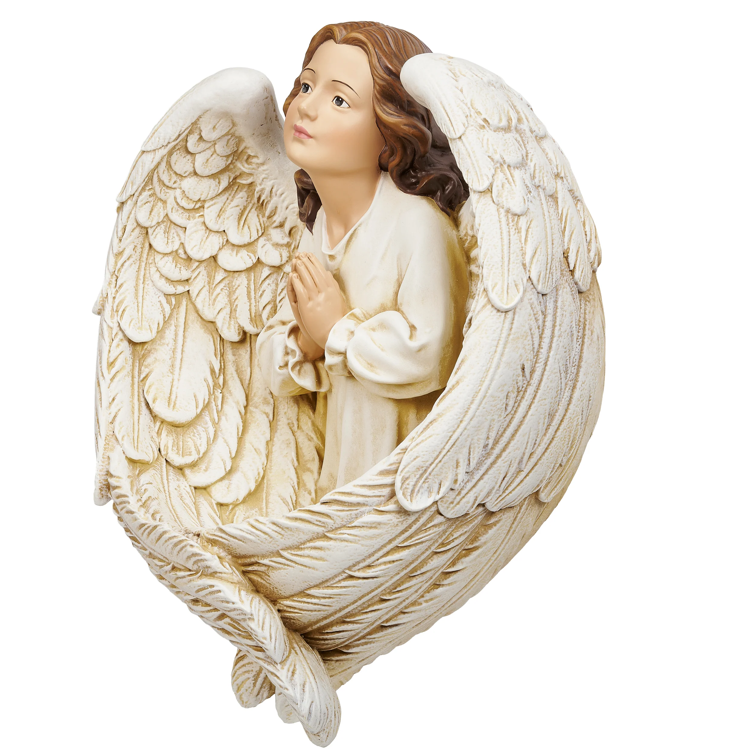 Joseph's Studio Graceful Angel Hanging Bird Feeder or Planter - Image 3