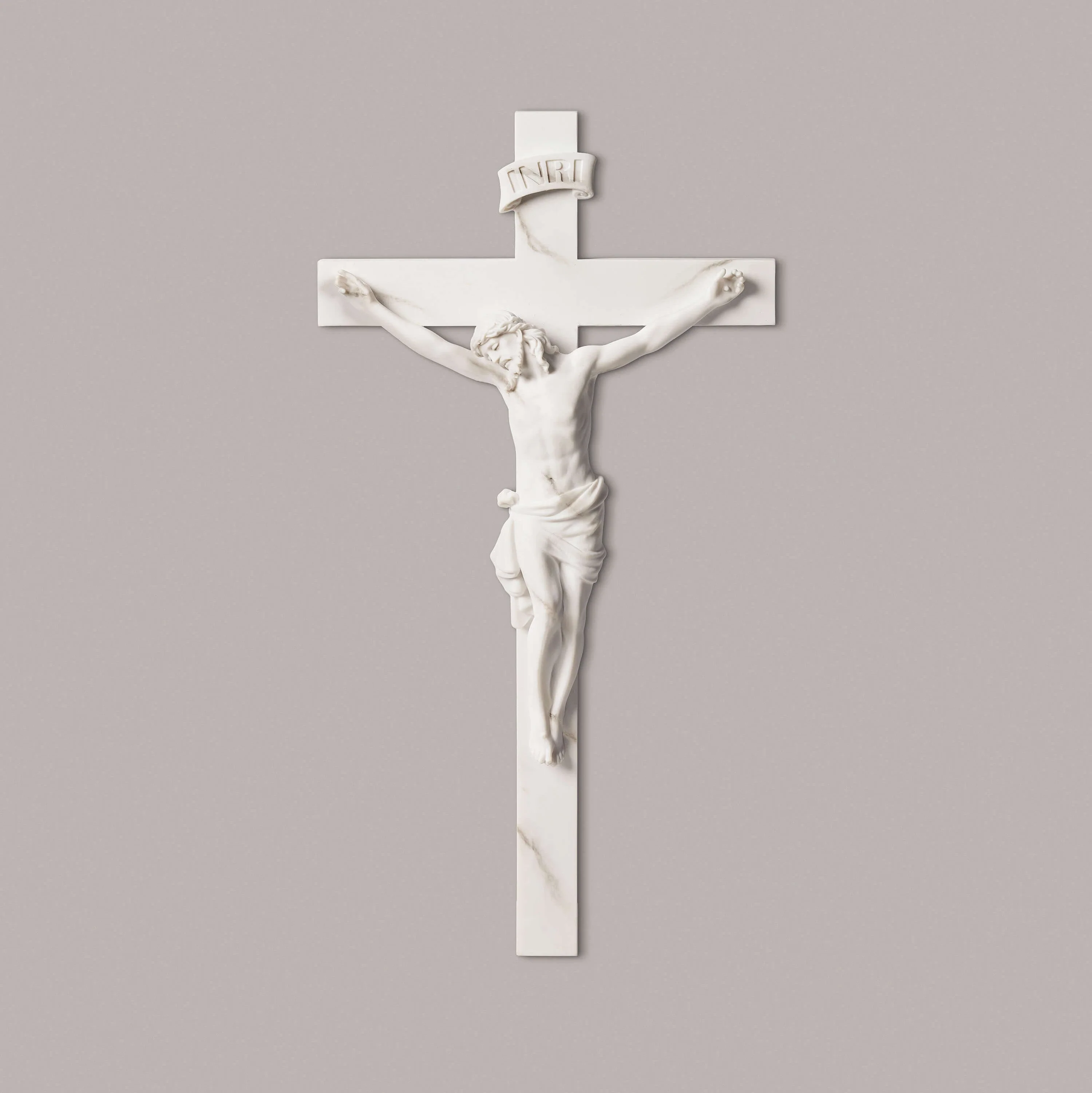 Joseph’s Studio Marble-Look Wall Crucifix - Renaissance Collection