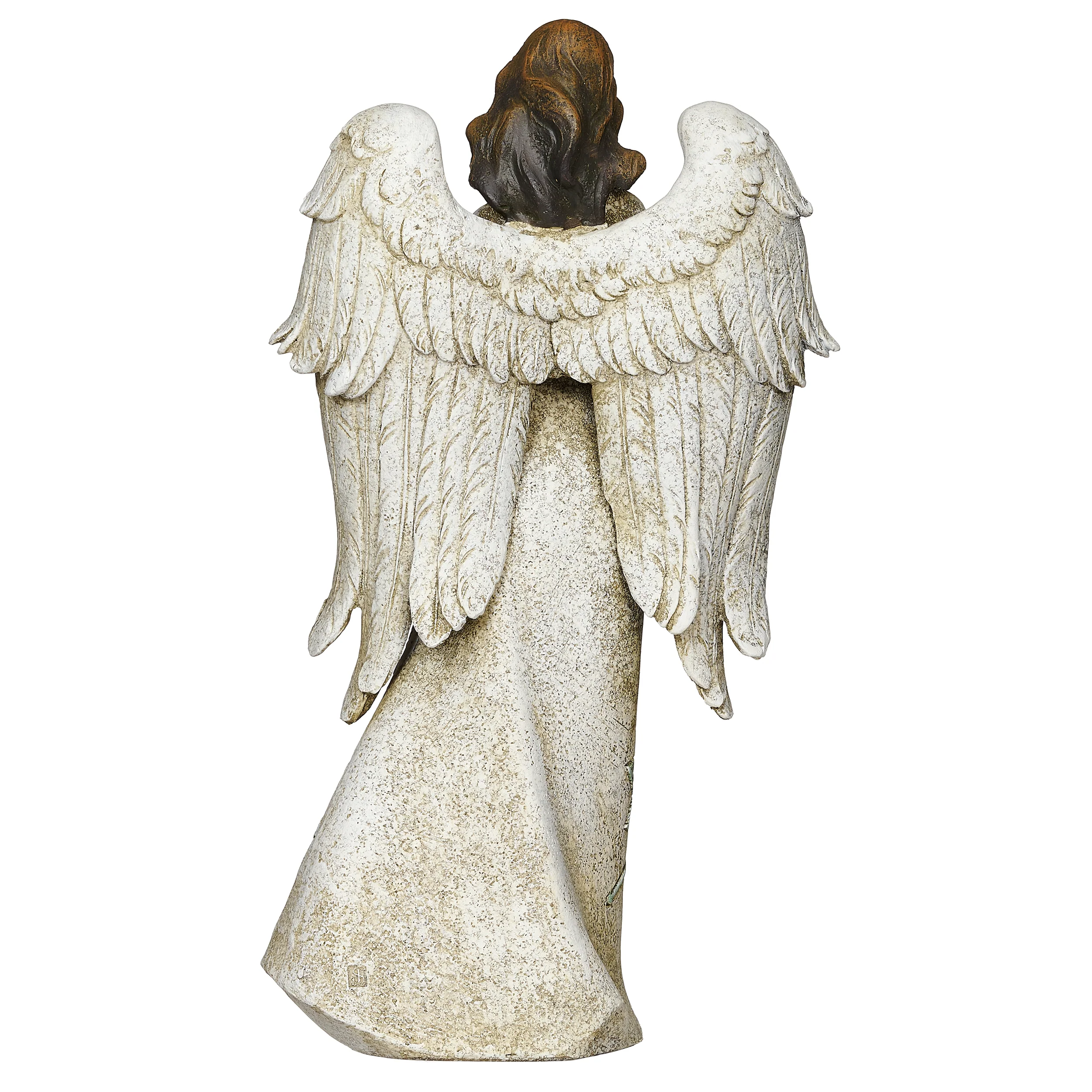 Joseph's Studio Memorial Angel with Dove Statue - Image 2