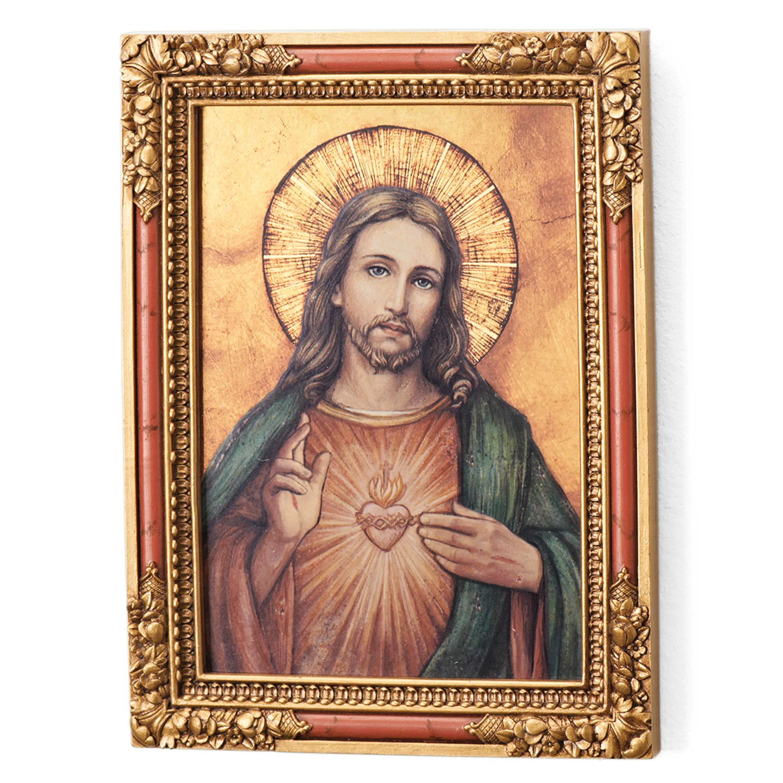 Joseph's Studio Sacred Heart Icon Framed Plaque