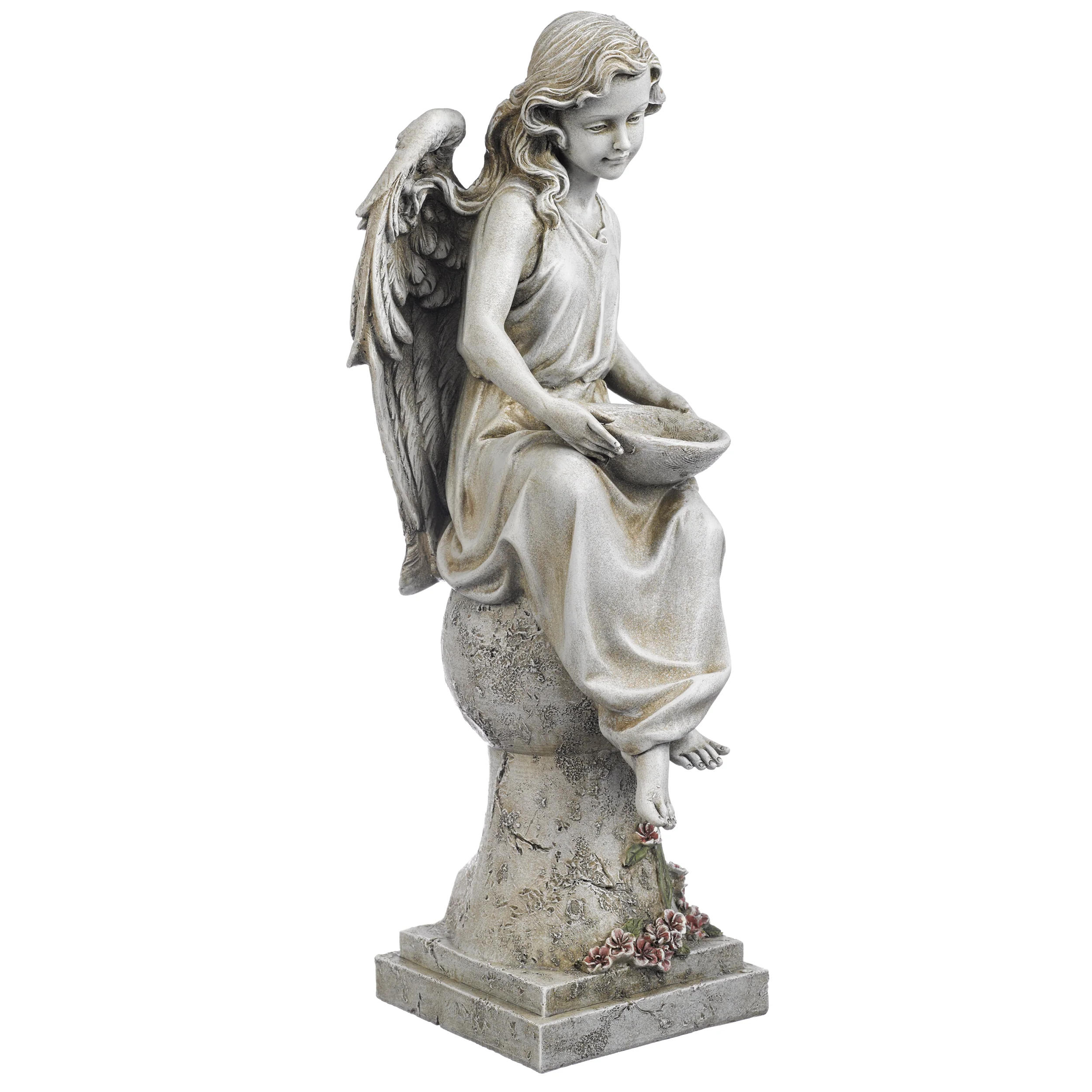 Joseph's Studio Solar Angel Garden Statue - Image 3