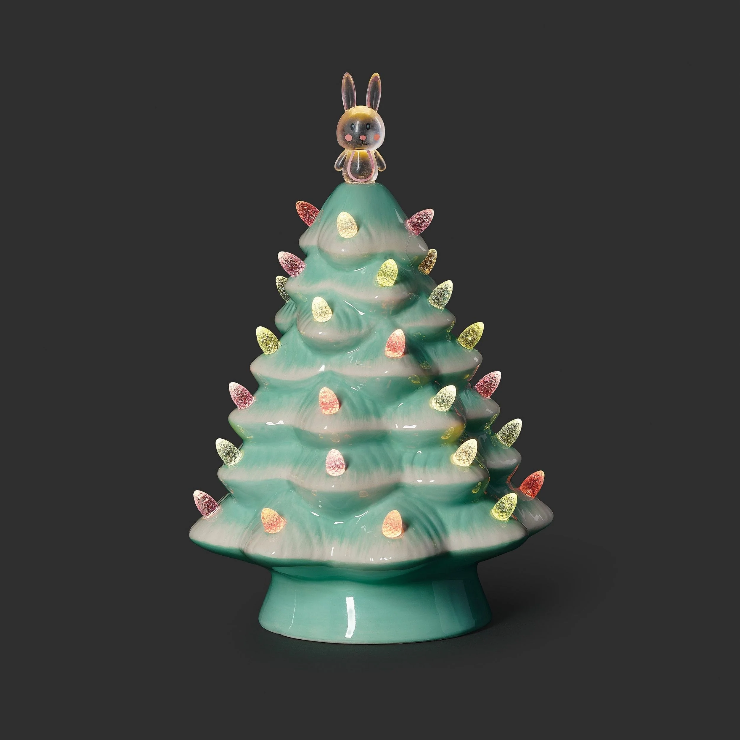 Lighted Vintage Easter Tree