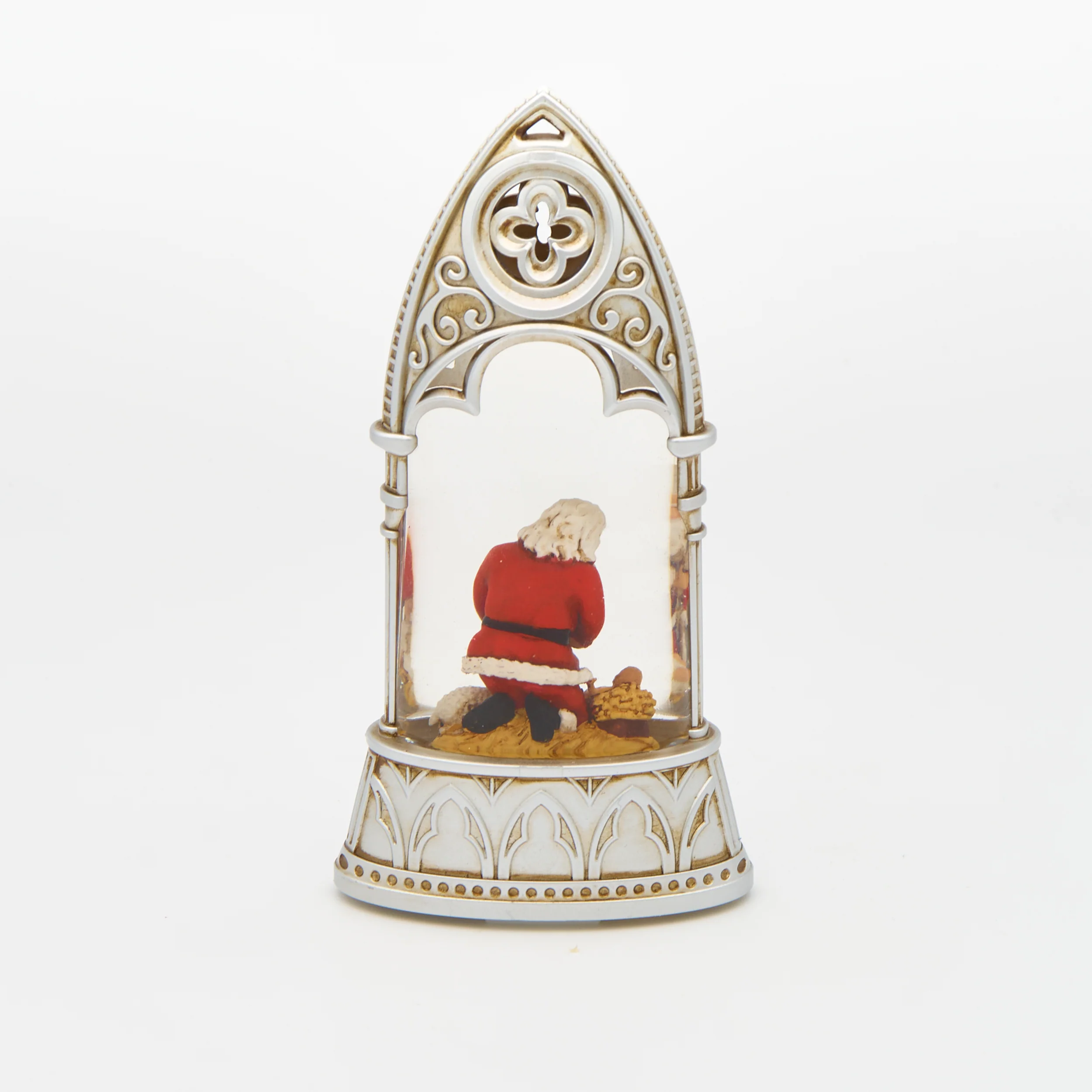 Lighted Kneeling Santa Arch – Shimmering Merry Lites - Image 3