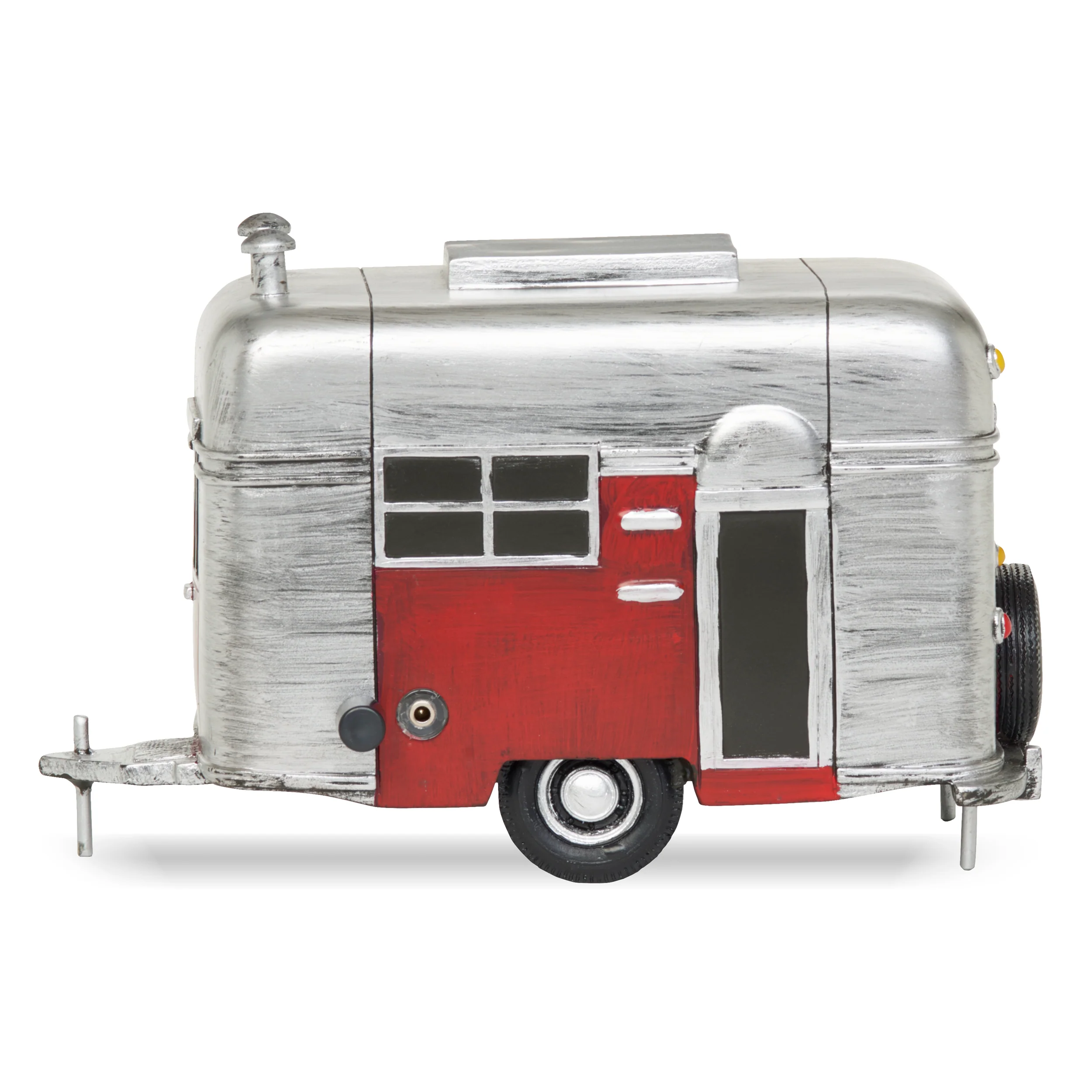 Amusements Lighted Musical Happy Camper Trailer with Rotating Scene - Image 2