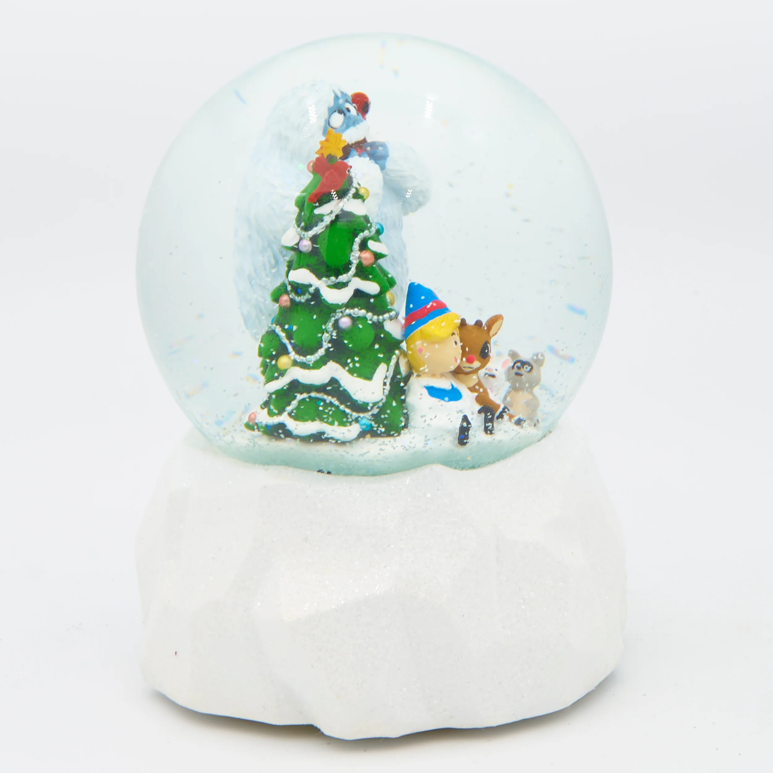 Rudolph & Friends Musical Lighted Glitterdome - Image 2