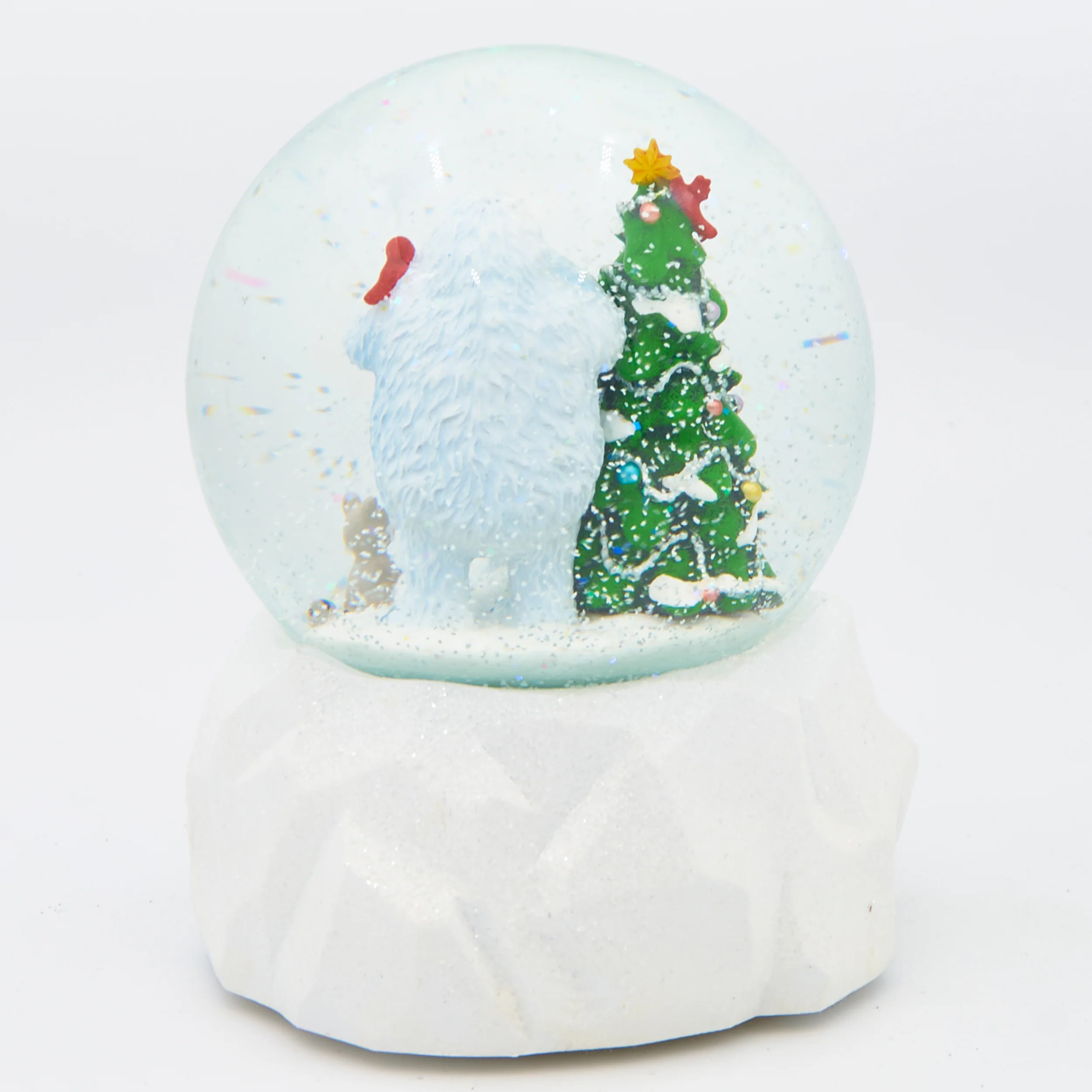 Rudolph & Friends Musical Lighted Glitterdome - Image 3